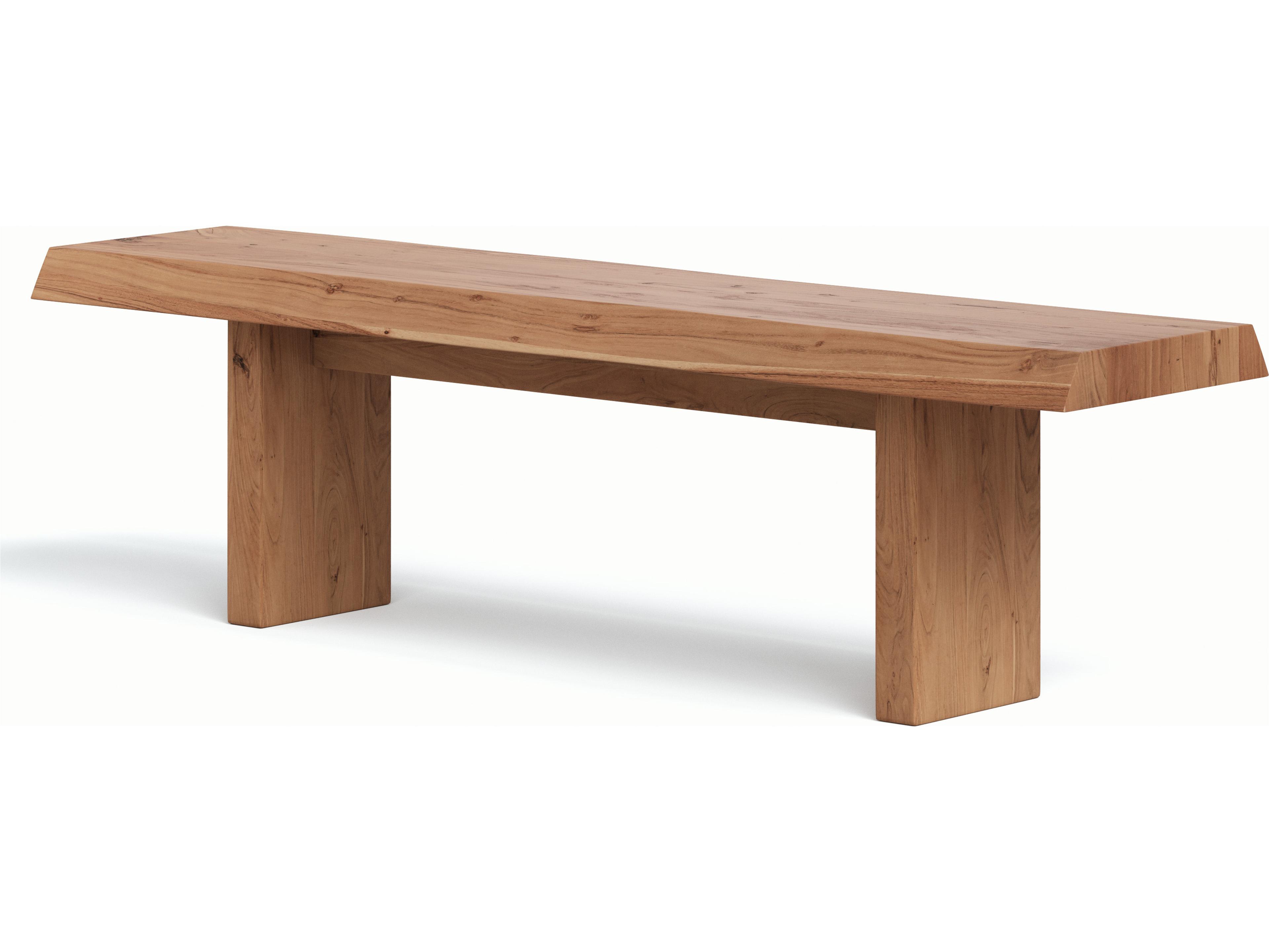 Urbia Brooks Teak Brown Accent Bench