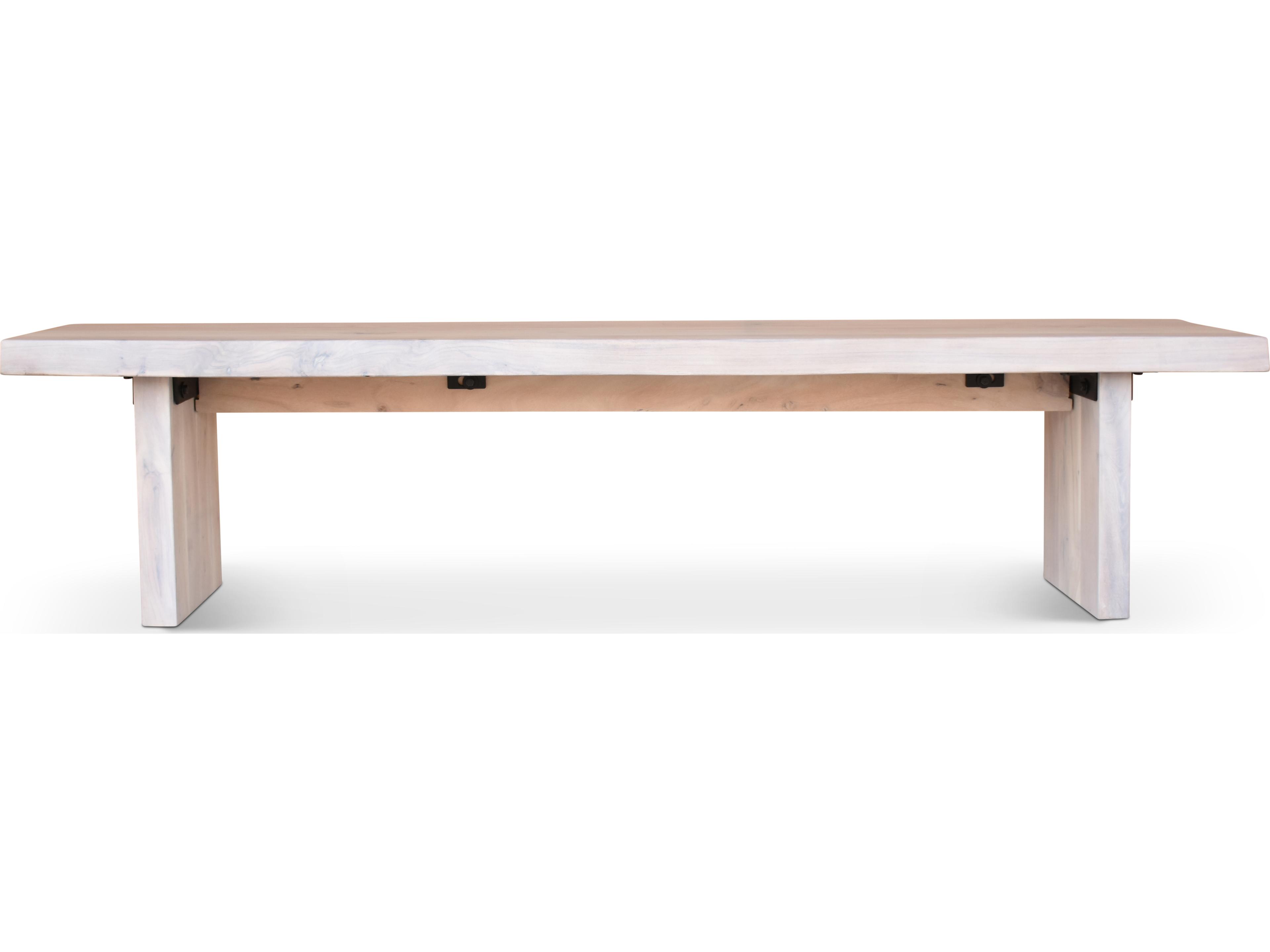 Urbia Brooks White Wash Accent Bench