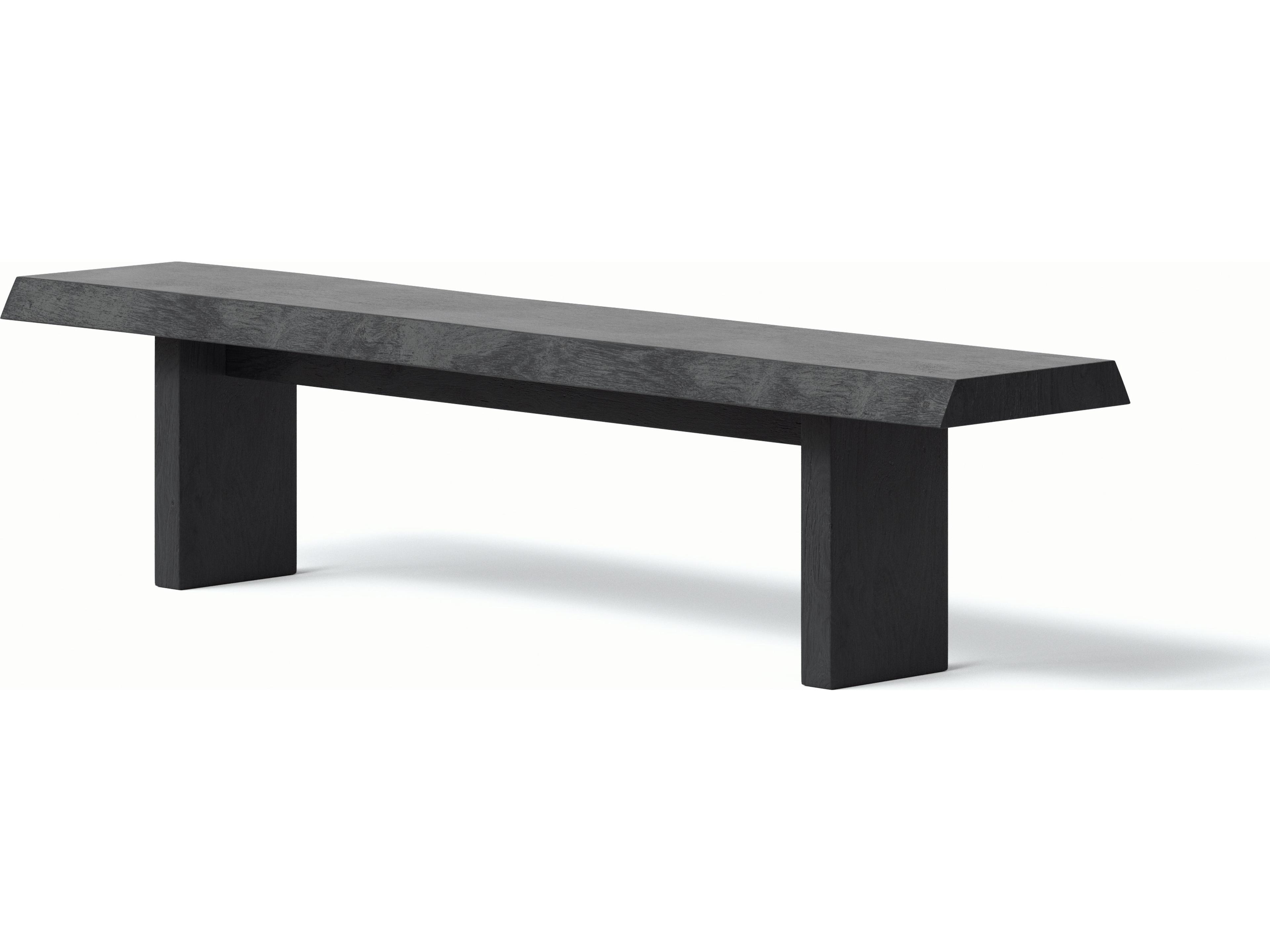 Urbia Brooks Ebonized Black Accent Bench