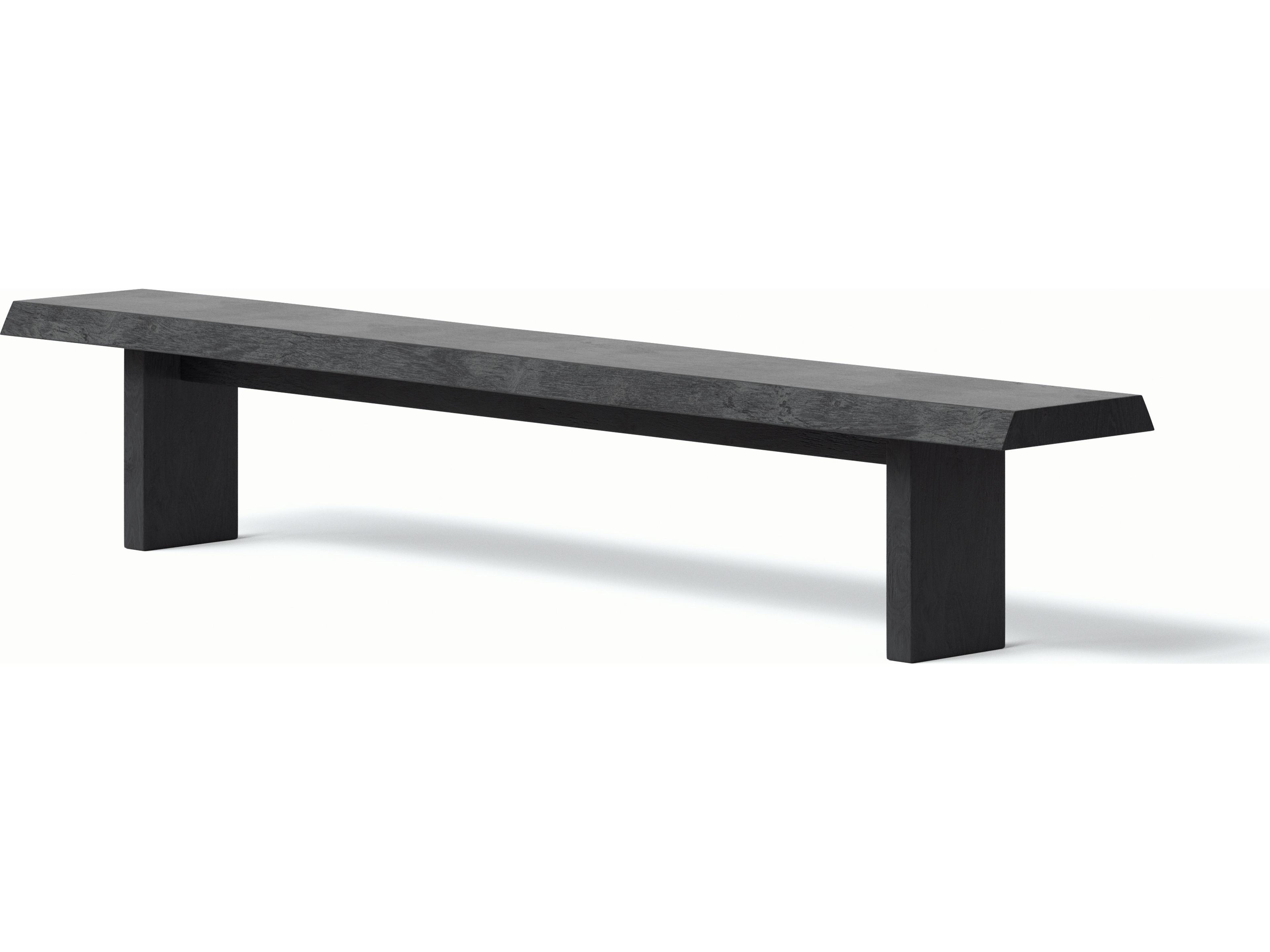 Urbia Brooks Ebonized Black Accent Bench