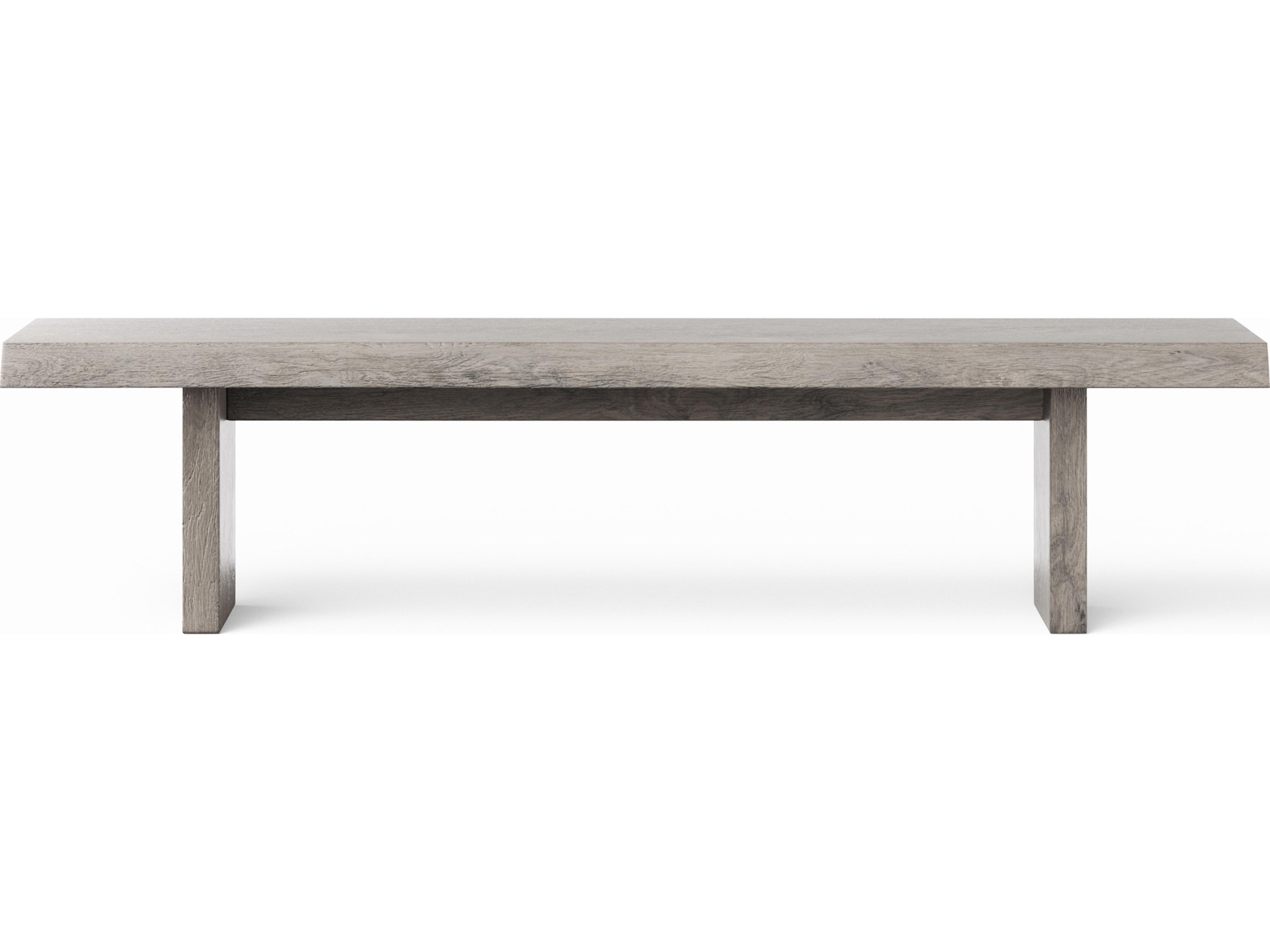 Brooks Sandblasted Grey Accent Bench