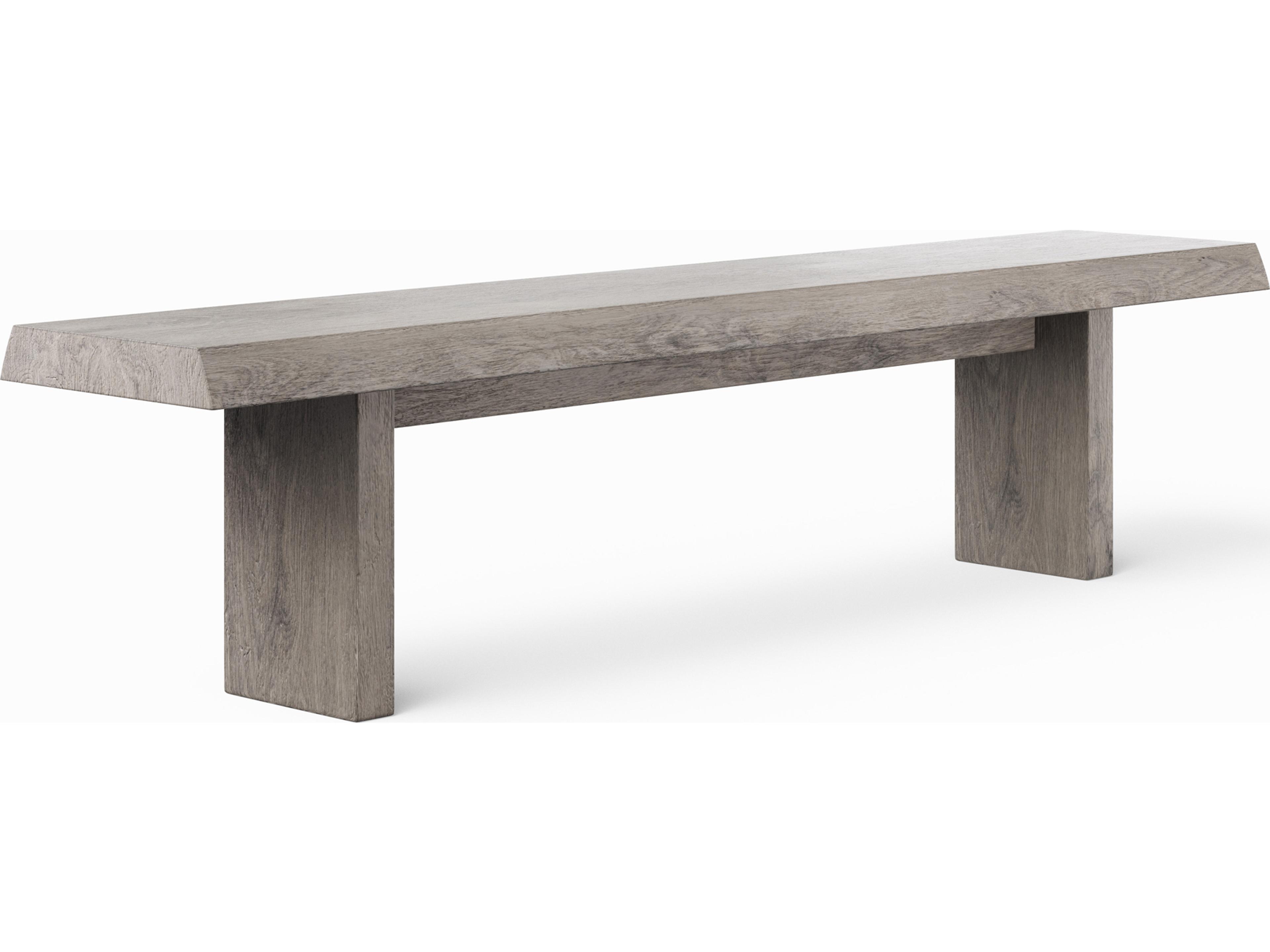 Urbia Brooks Sandblasted Grey Accent Bench