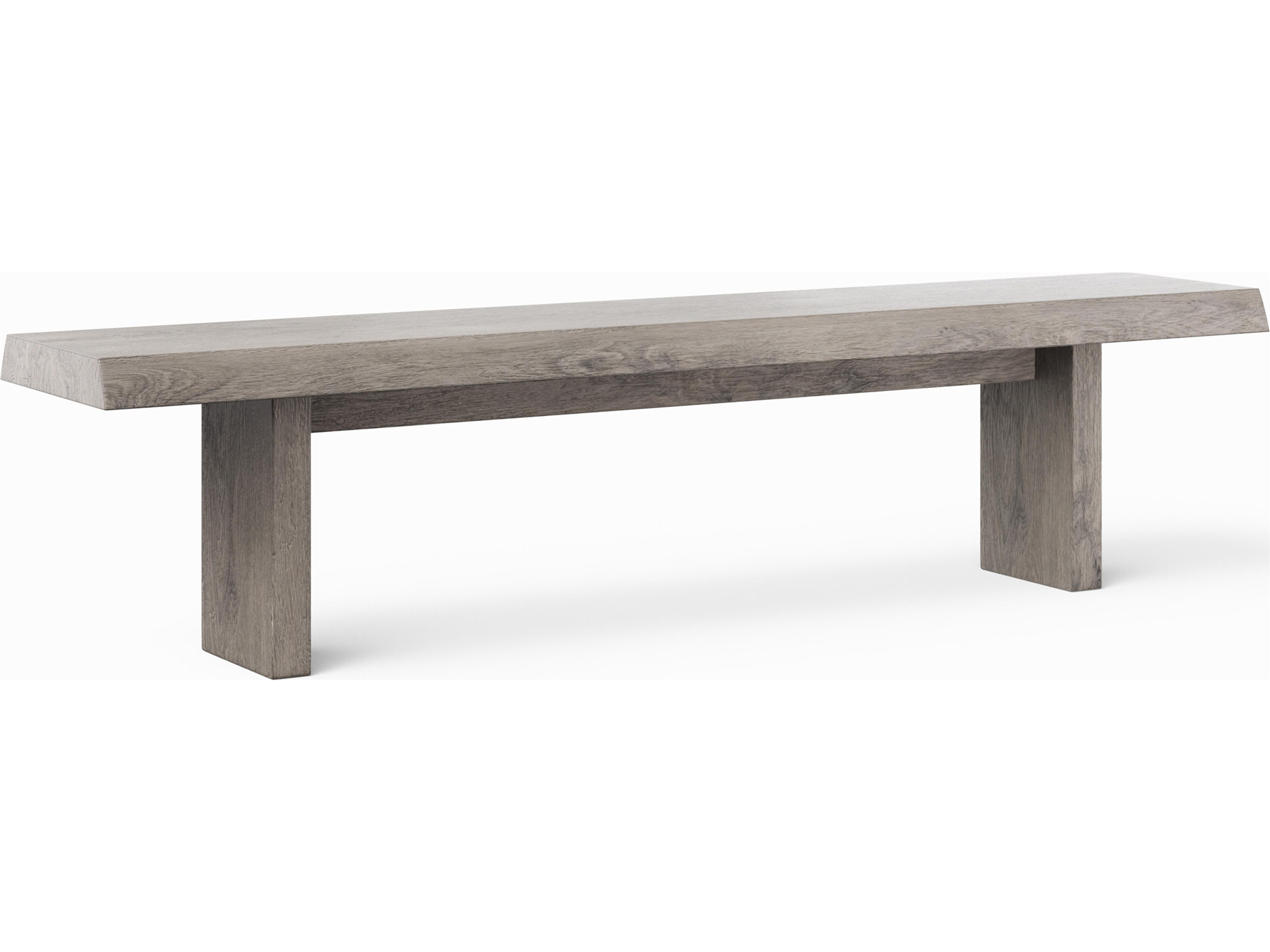 Urbia Brooks Sandblasted Grey Accent Bench