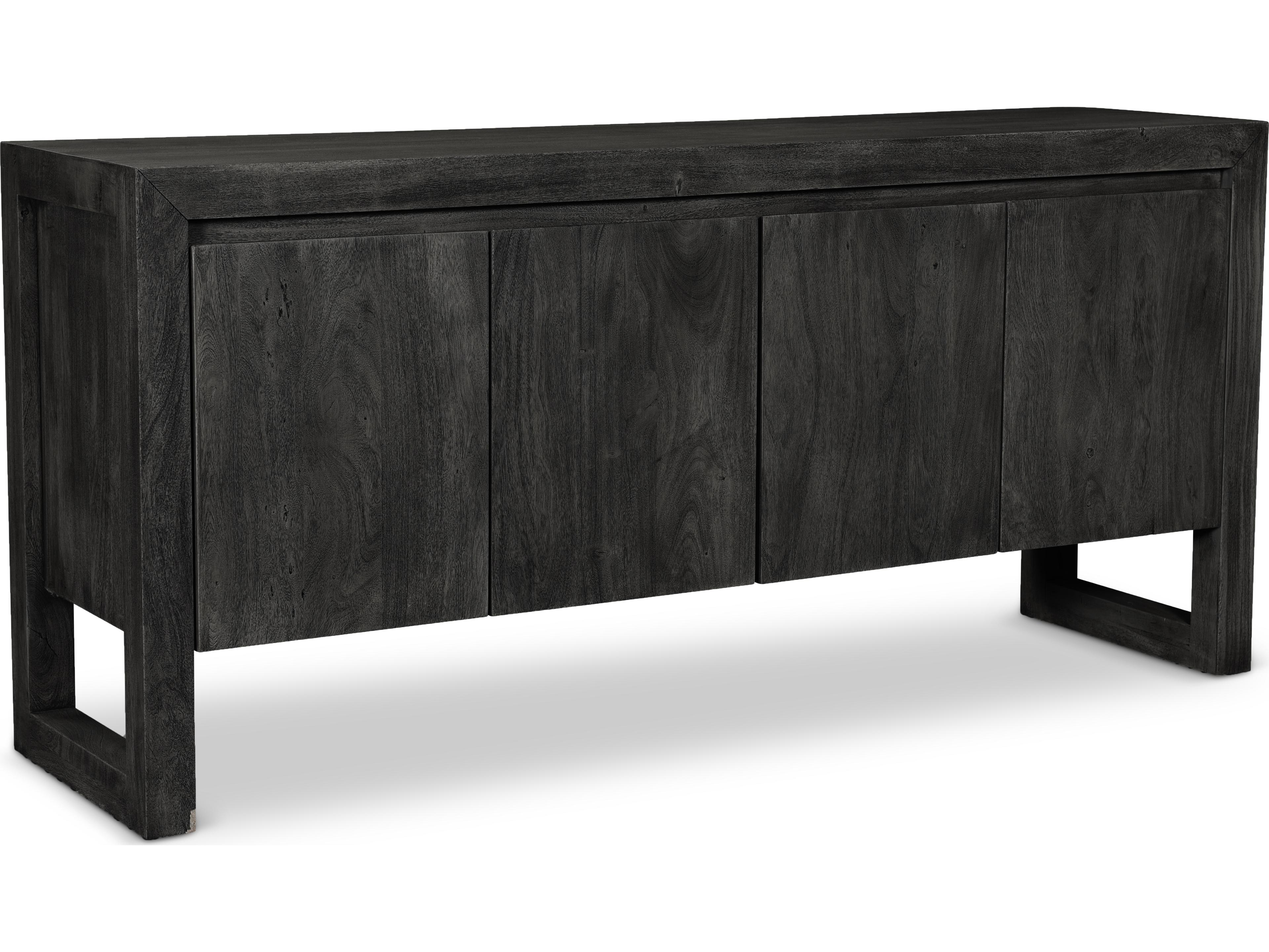 Urbia Brooks 68" Acacia Wood Ebonized Sideboard