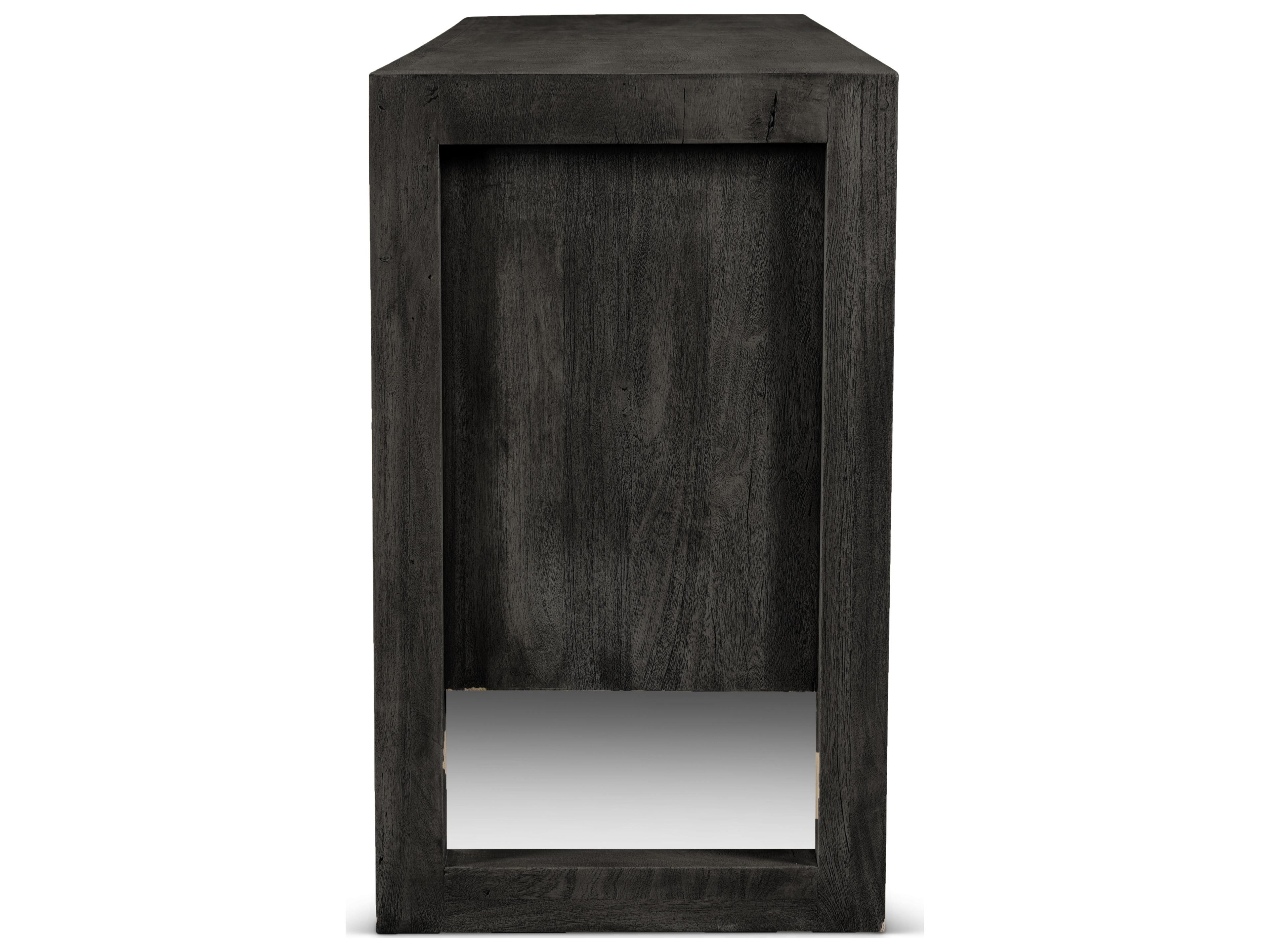 Urbia Brooks 68" Acacia Wood Ebonized Sideboard