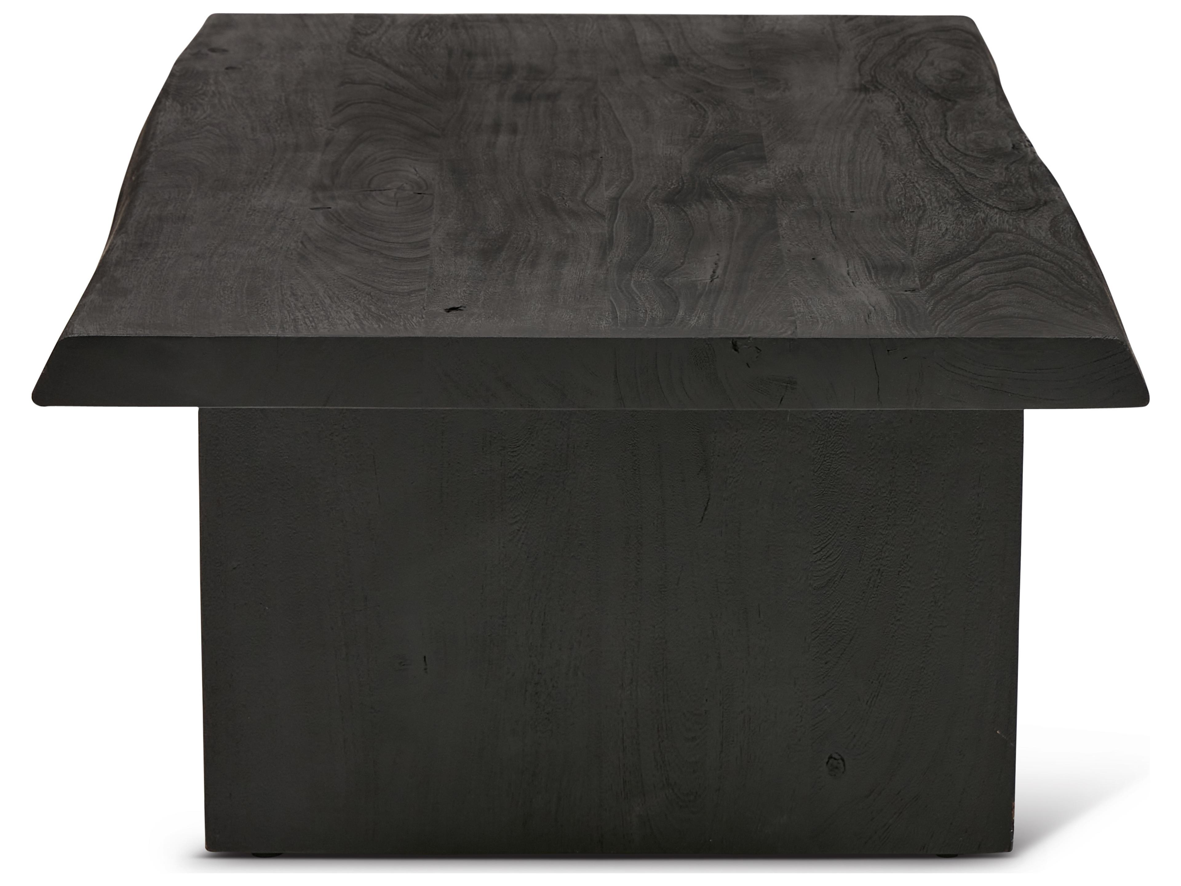 Urbia Brooks Rectangular Wood Ebonized Coffee Table