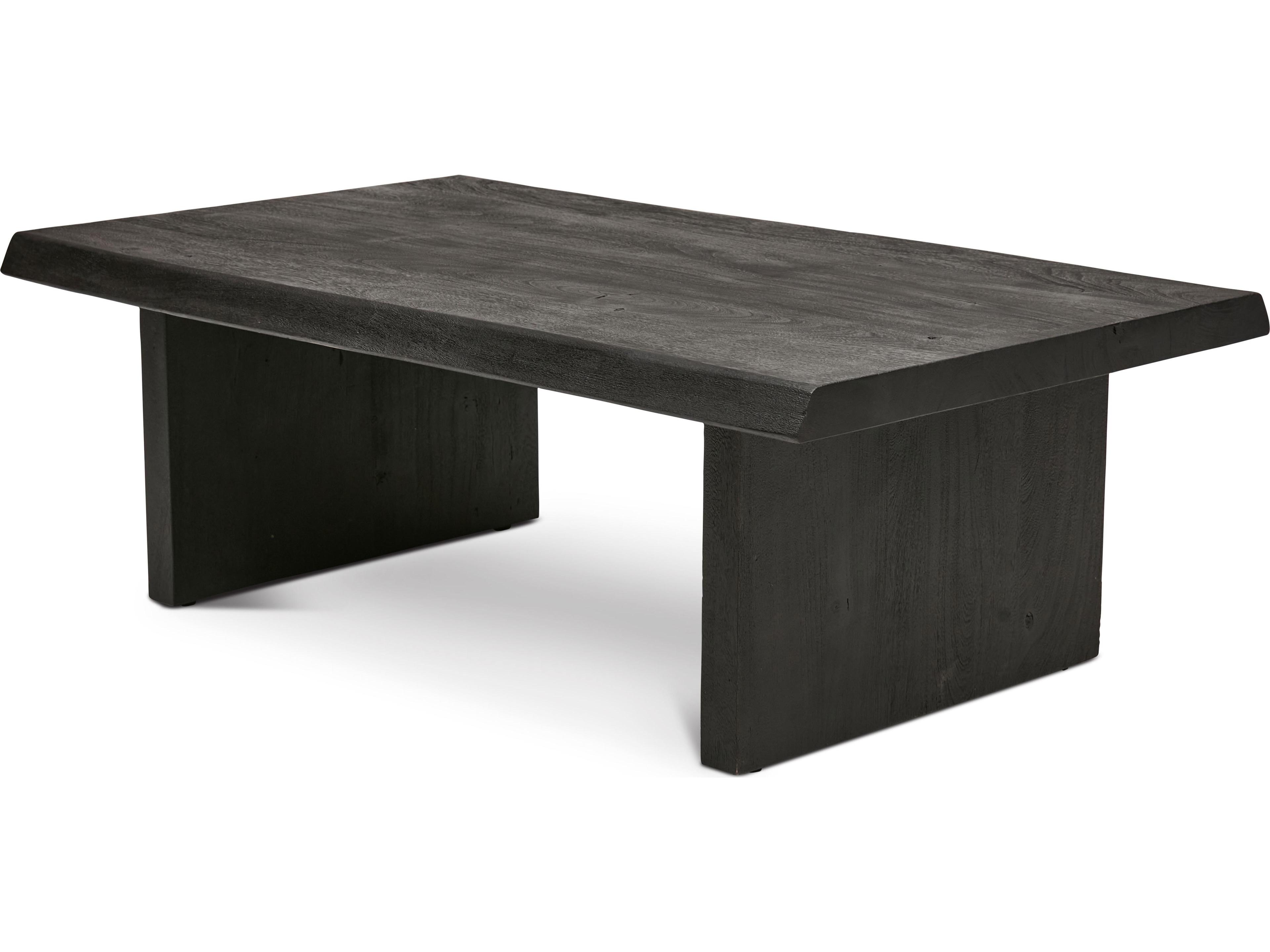 Urbia Brooks Rectangular Wood Ebonized Coffee Table