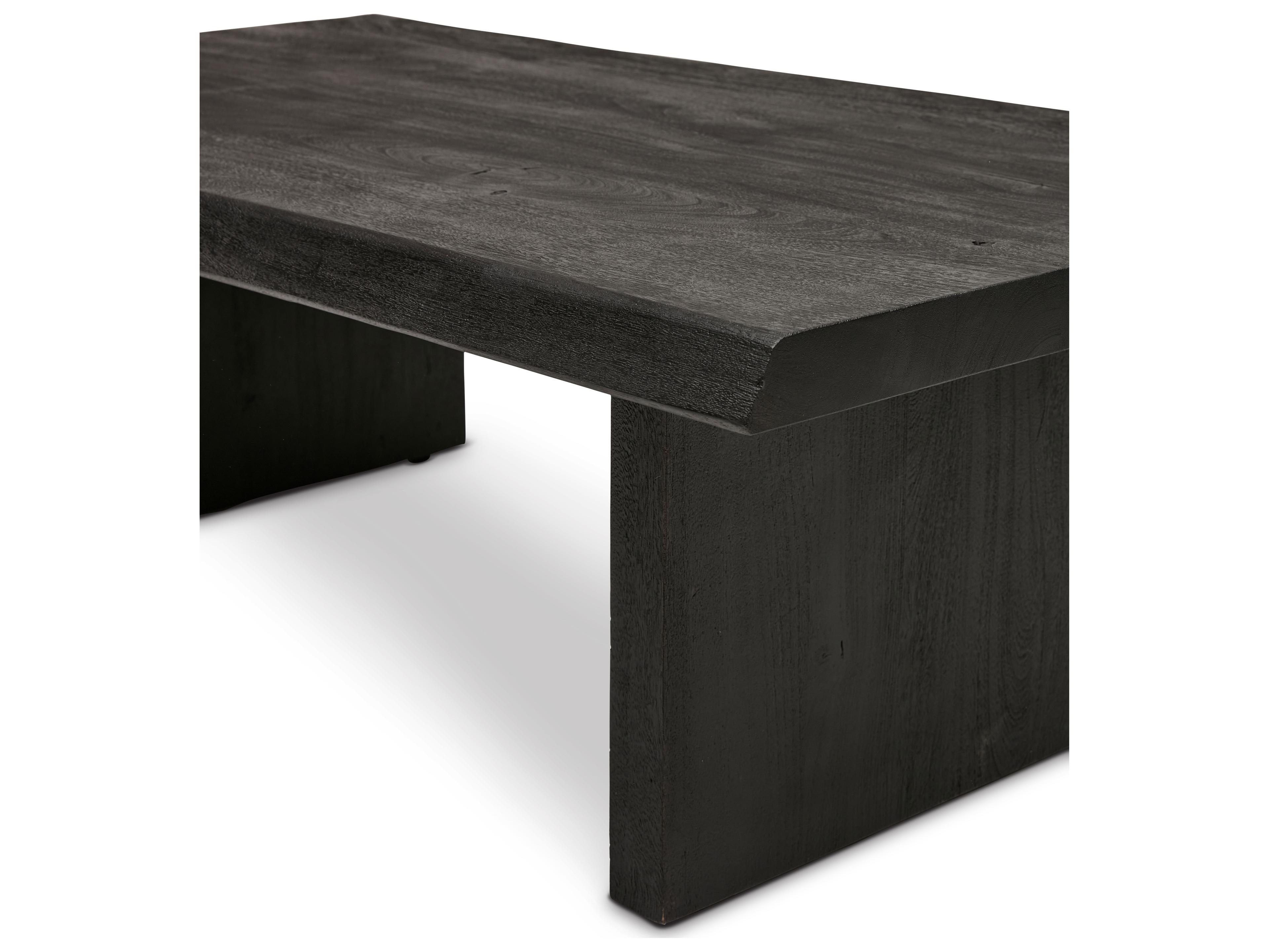 Urbia Brooks Rectangular Wood Ebonized Coffee Table