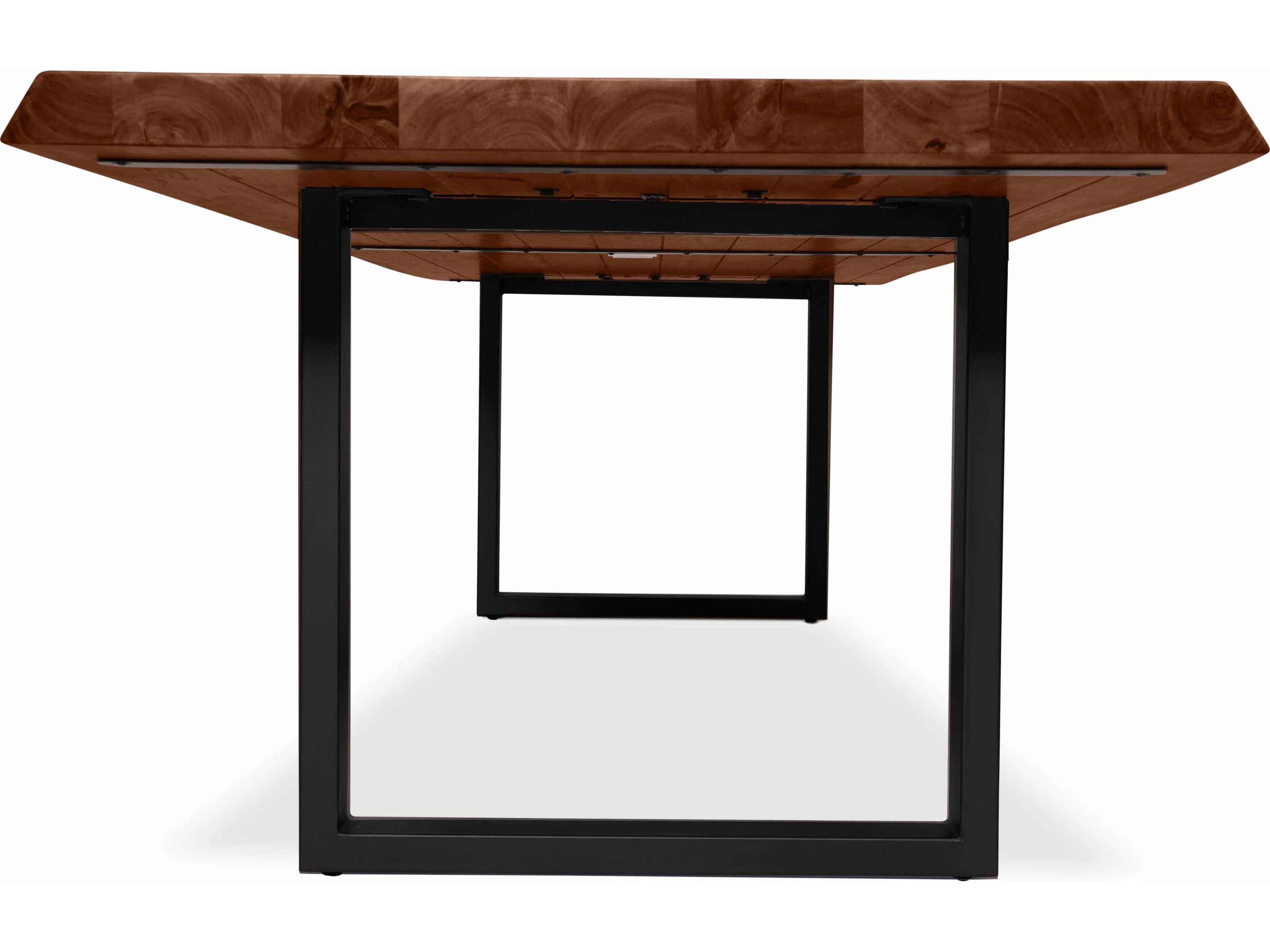 Urbia Brooks Rectangular Wood Americano Black Dining Table