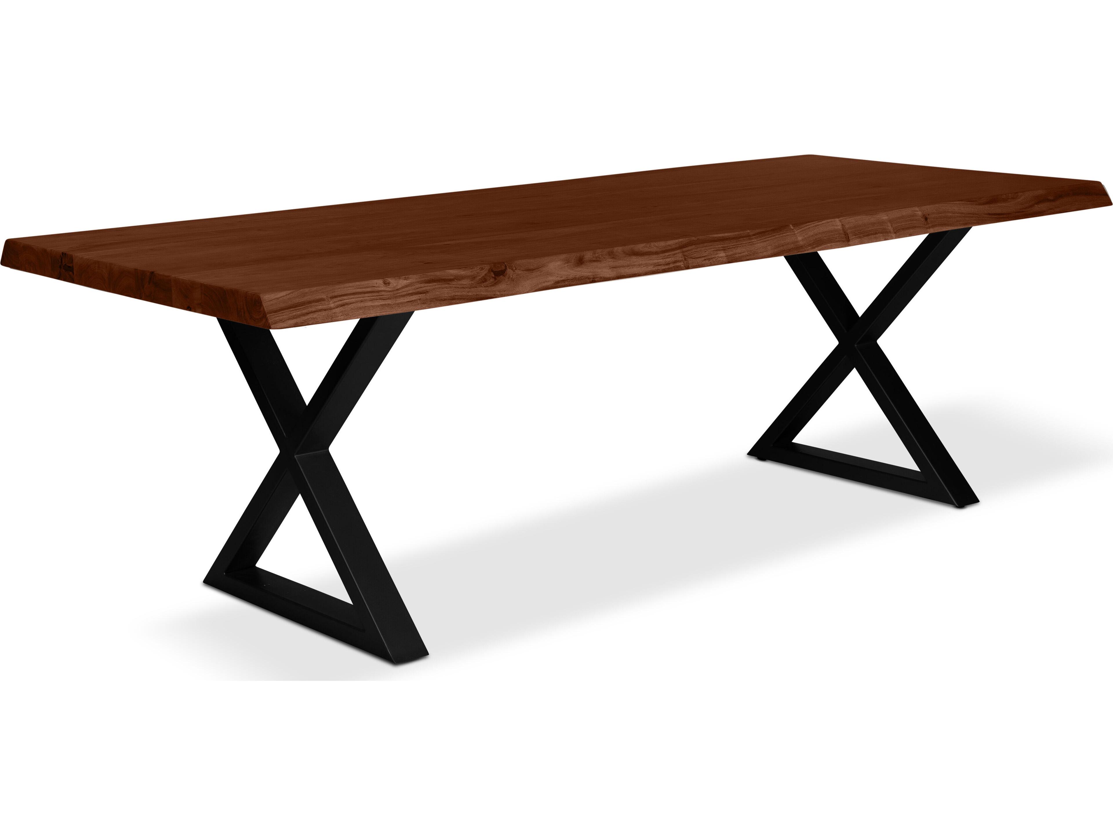 Brooks 116 Inch Dining Table with Live Edge