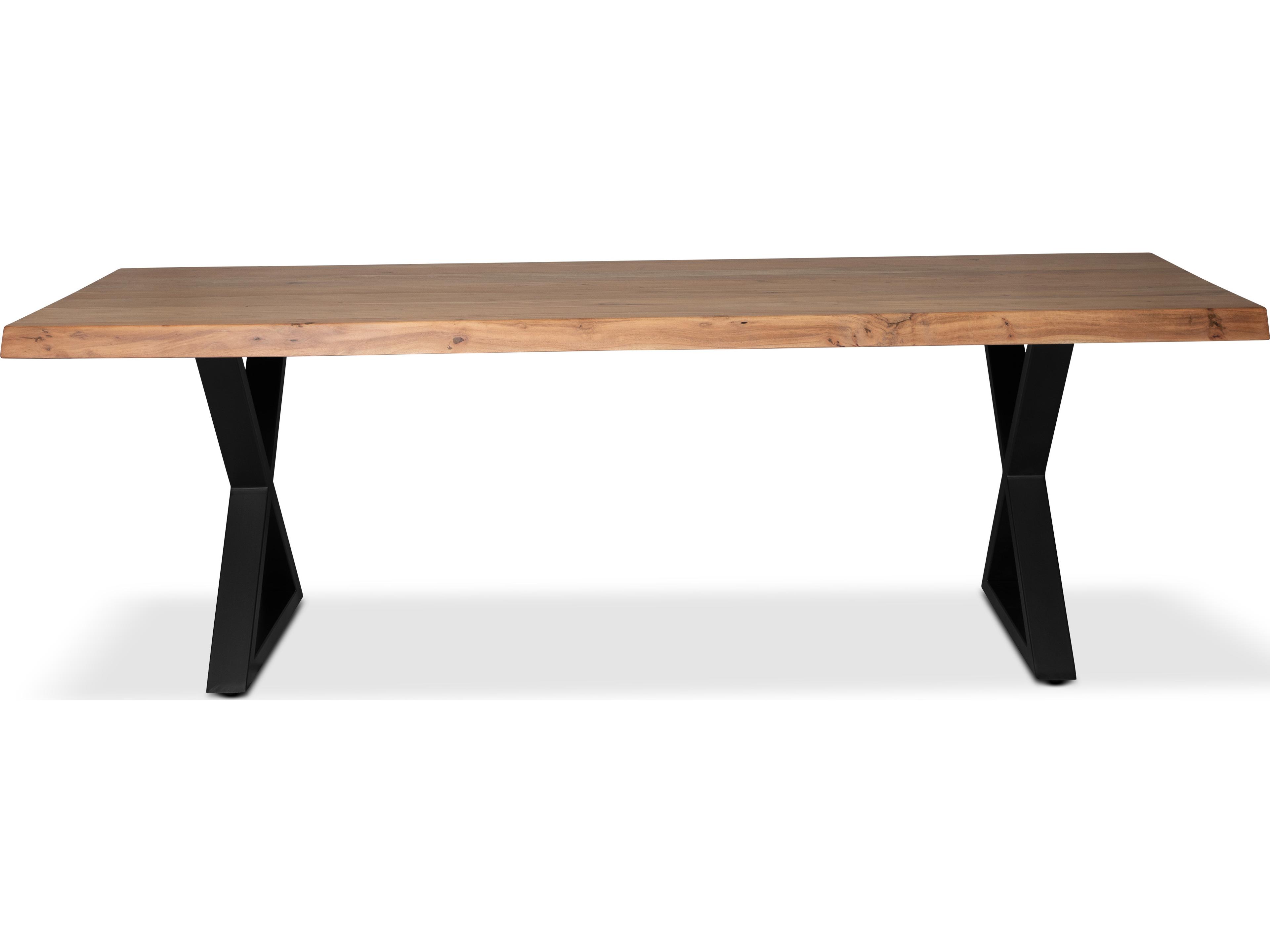 Urbia Brooks Teak Black Dining Table