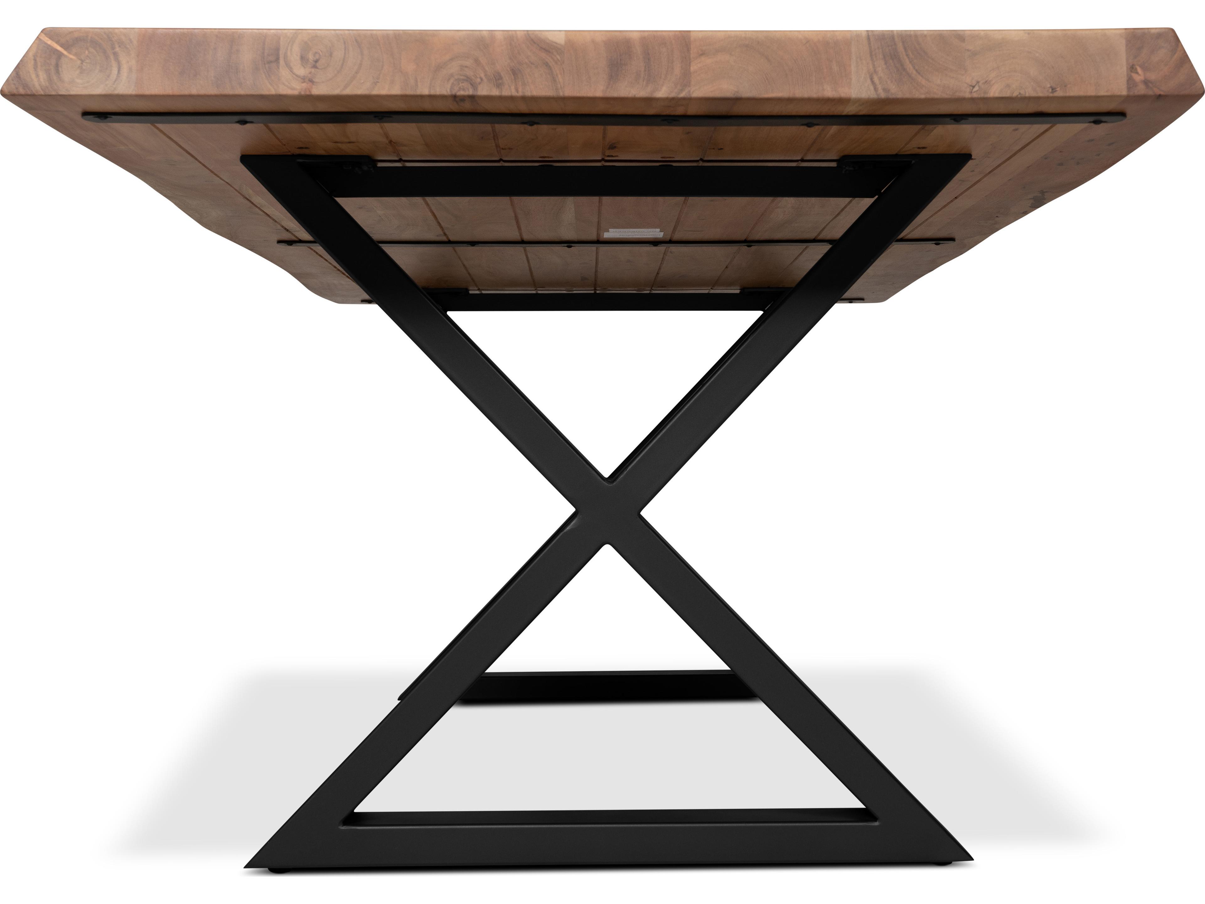 Urbia Brooks Teak Black Dining Table