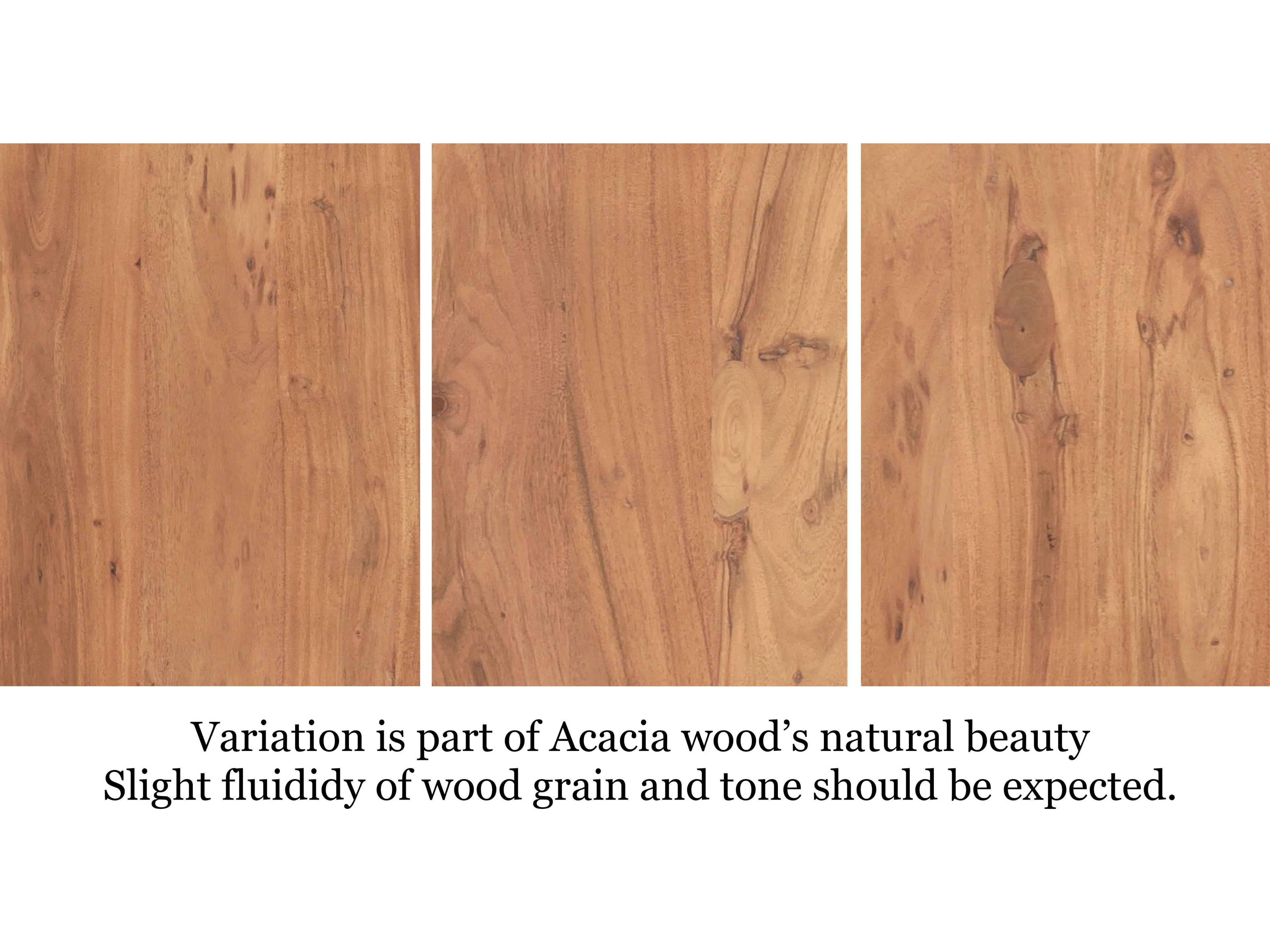 Urbia Brooks Dining Table Y Base Teak Top Black Base