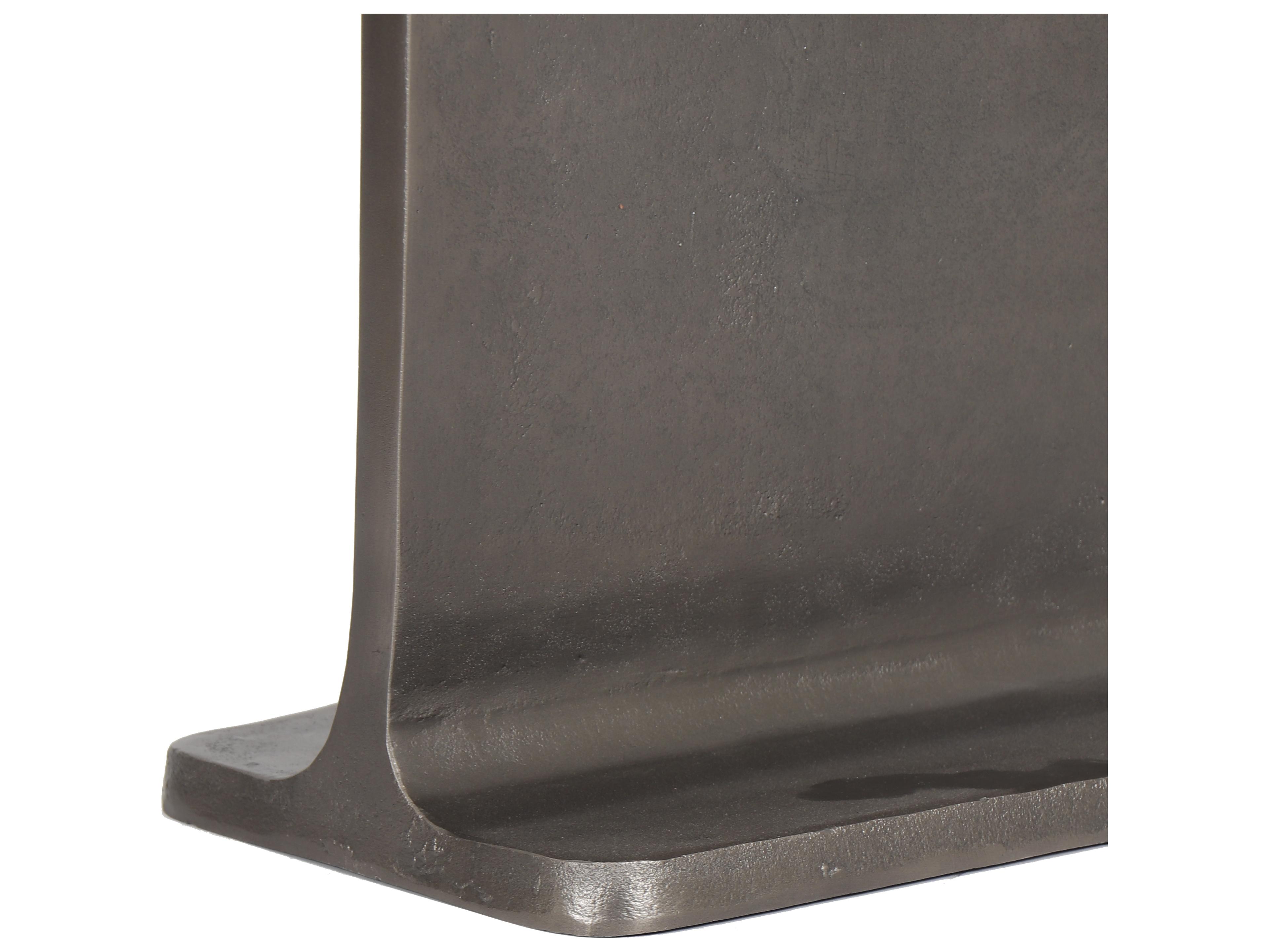 Urbia Marbelle Rectangular Marble I-Beam End Table