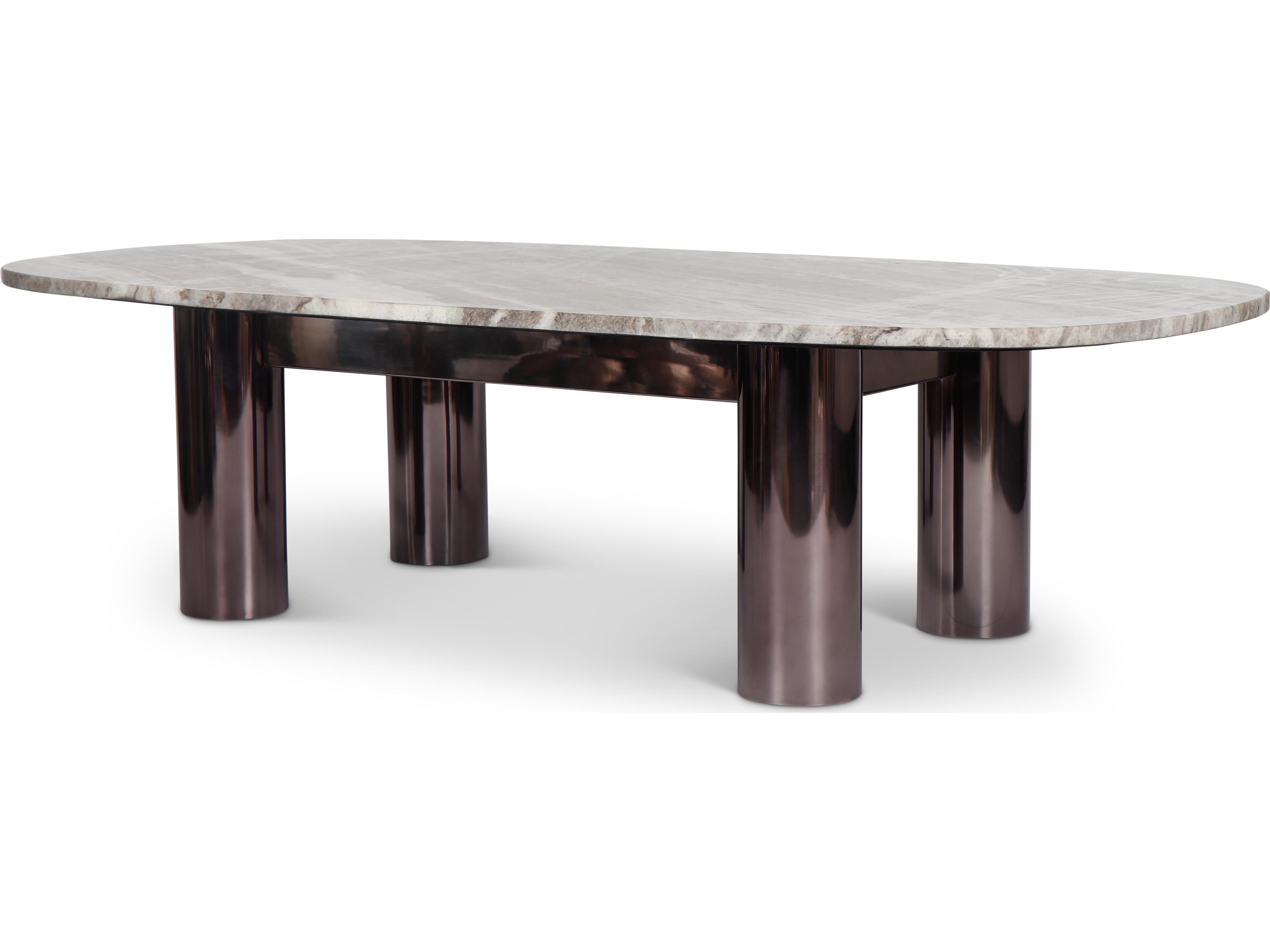 Urbia Marbelle Oval Marble Elliott Coffee Table