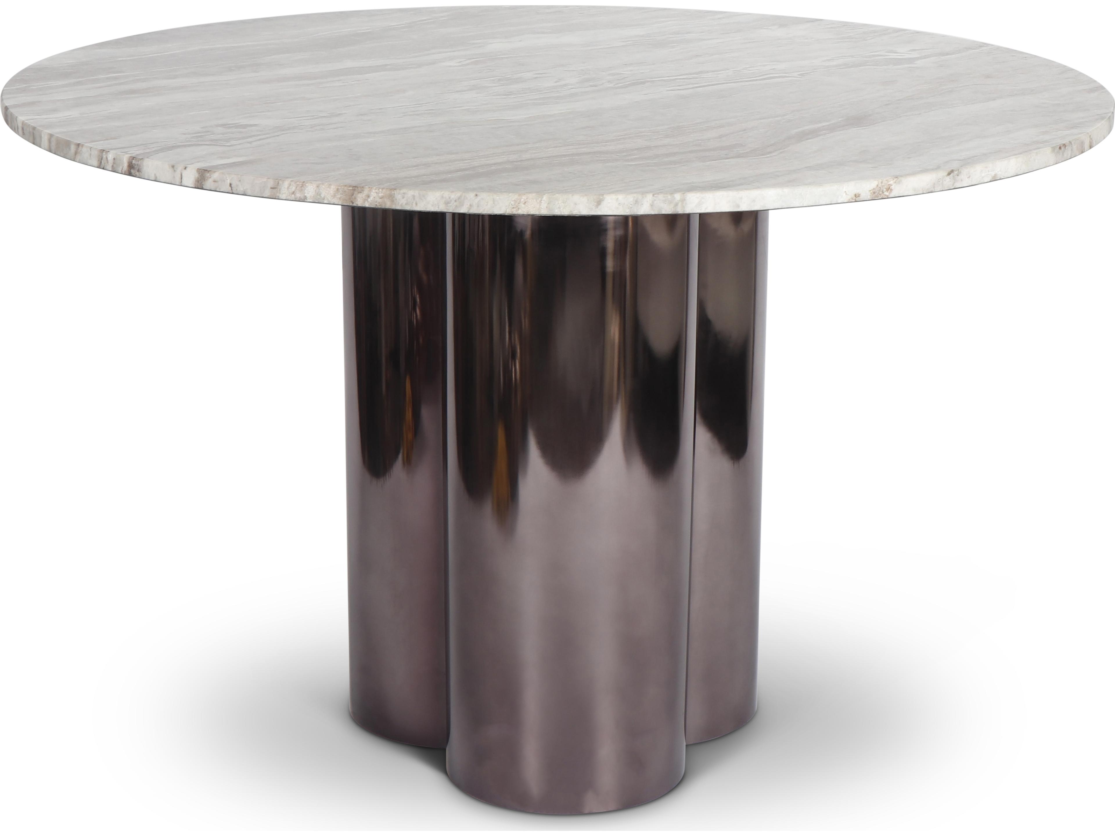 Marbelle Martie Round Marble Dining Table