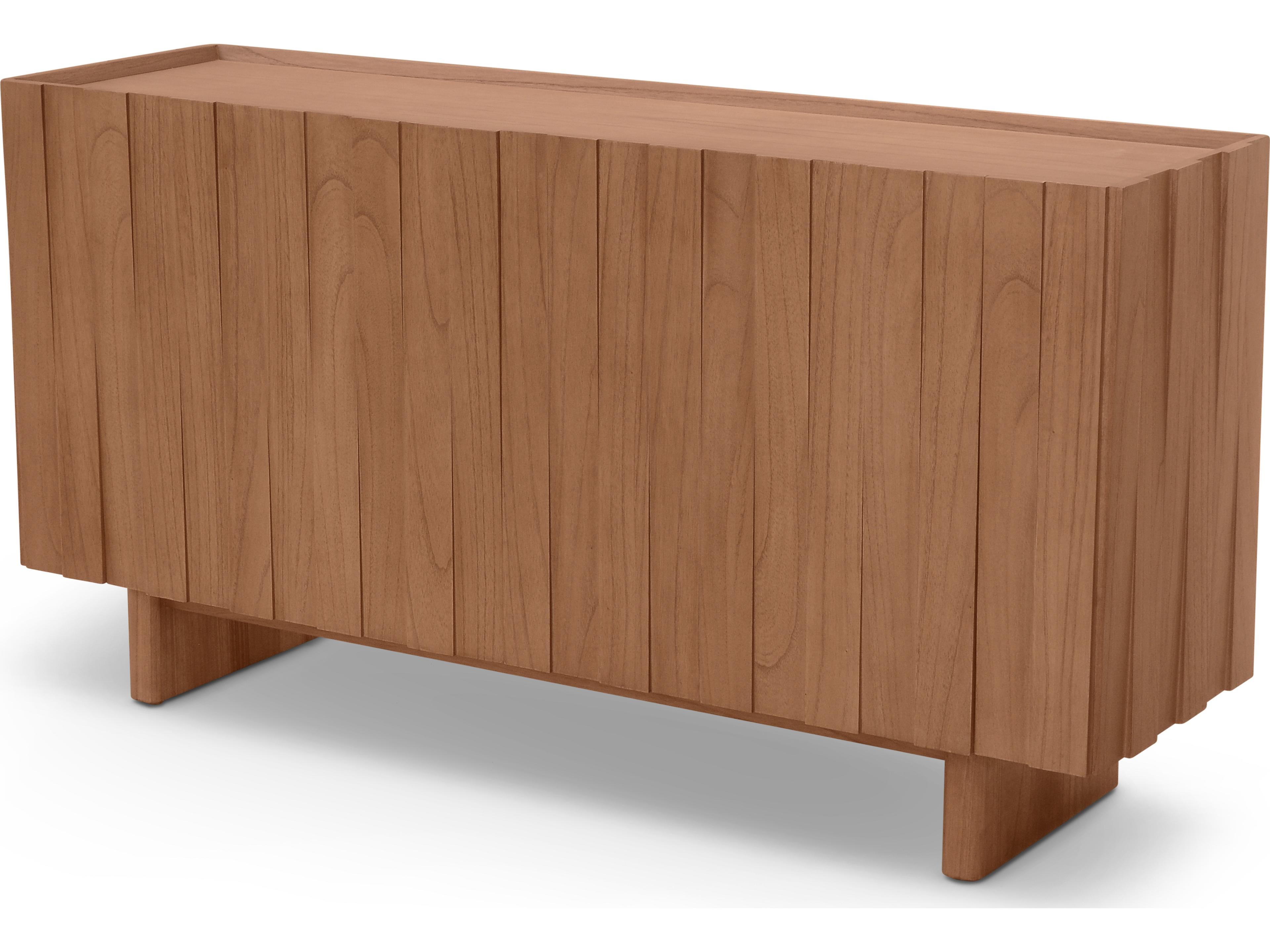 61" Anesa Mindi Wood Amber Sideboard
