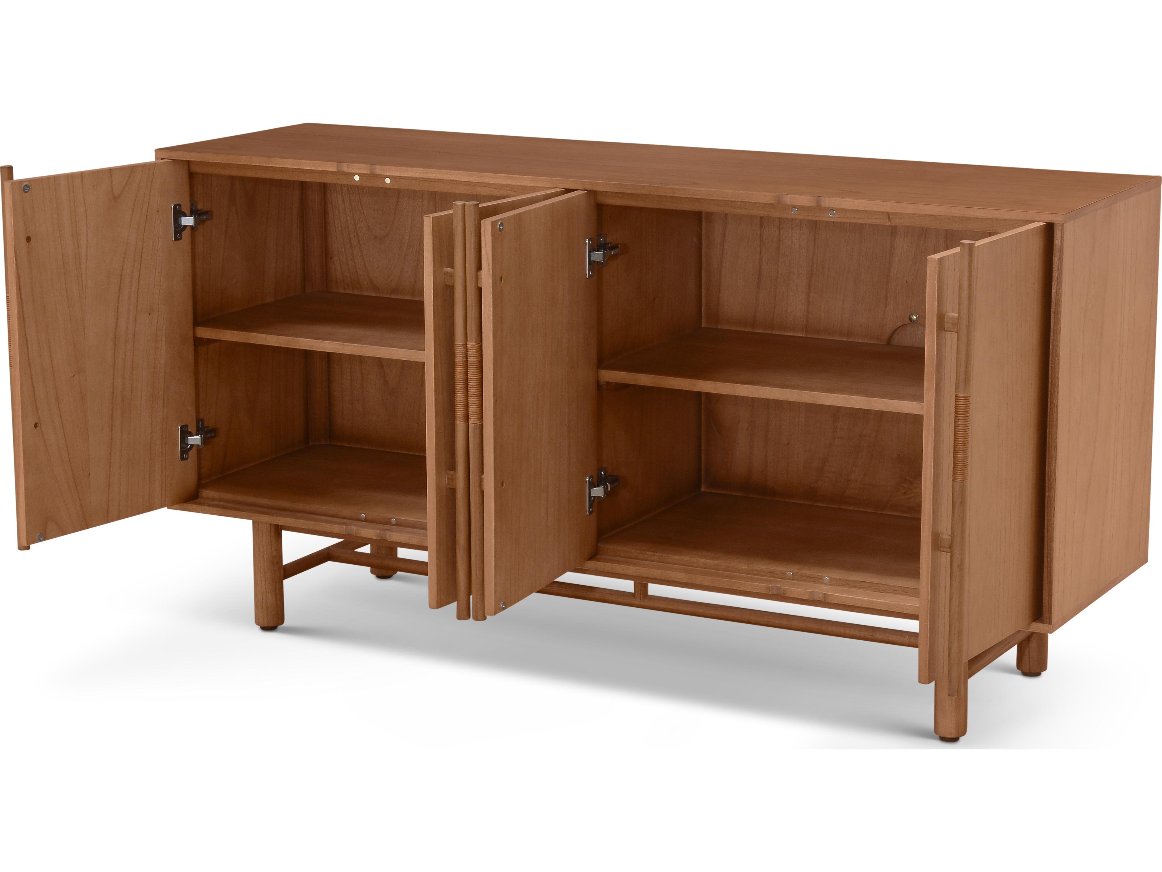 Urbia 63" Cody Mindi Wood Amber Sideboard
