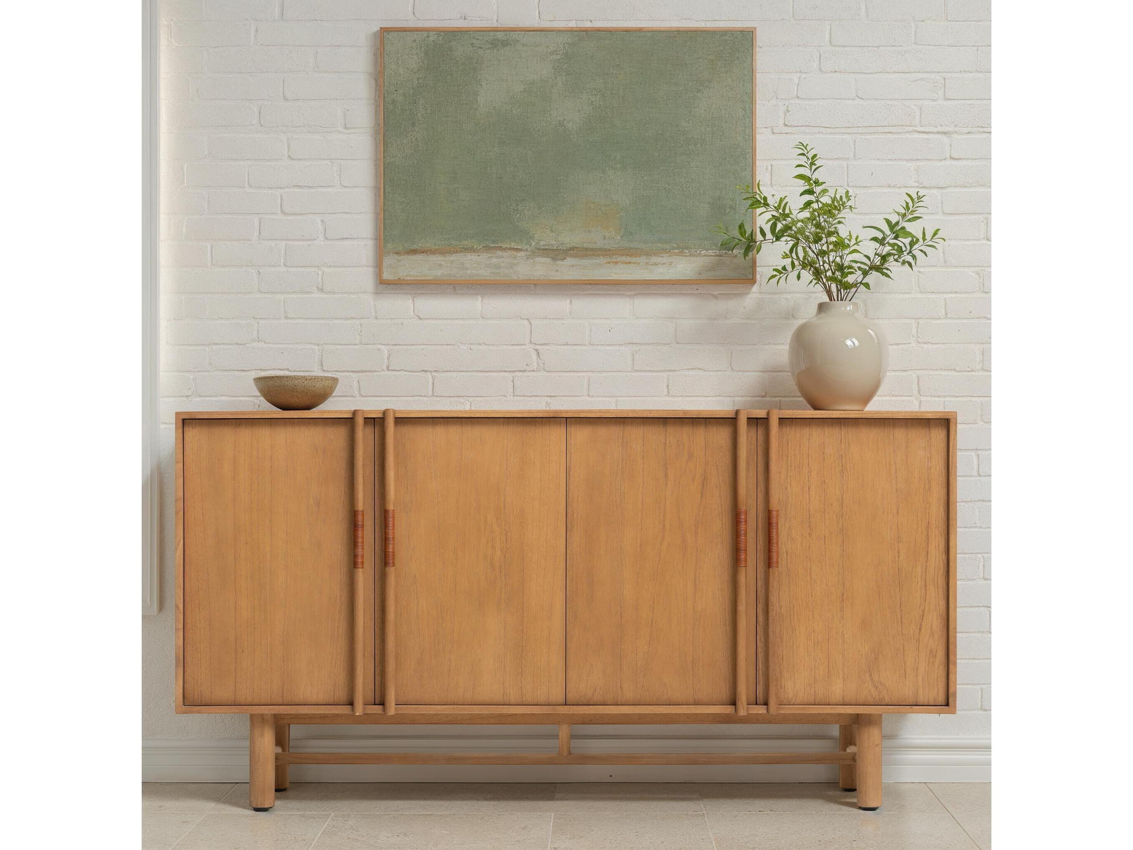 Urbia 63" Cody Mindi Wood Amber Sideboard