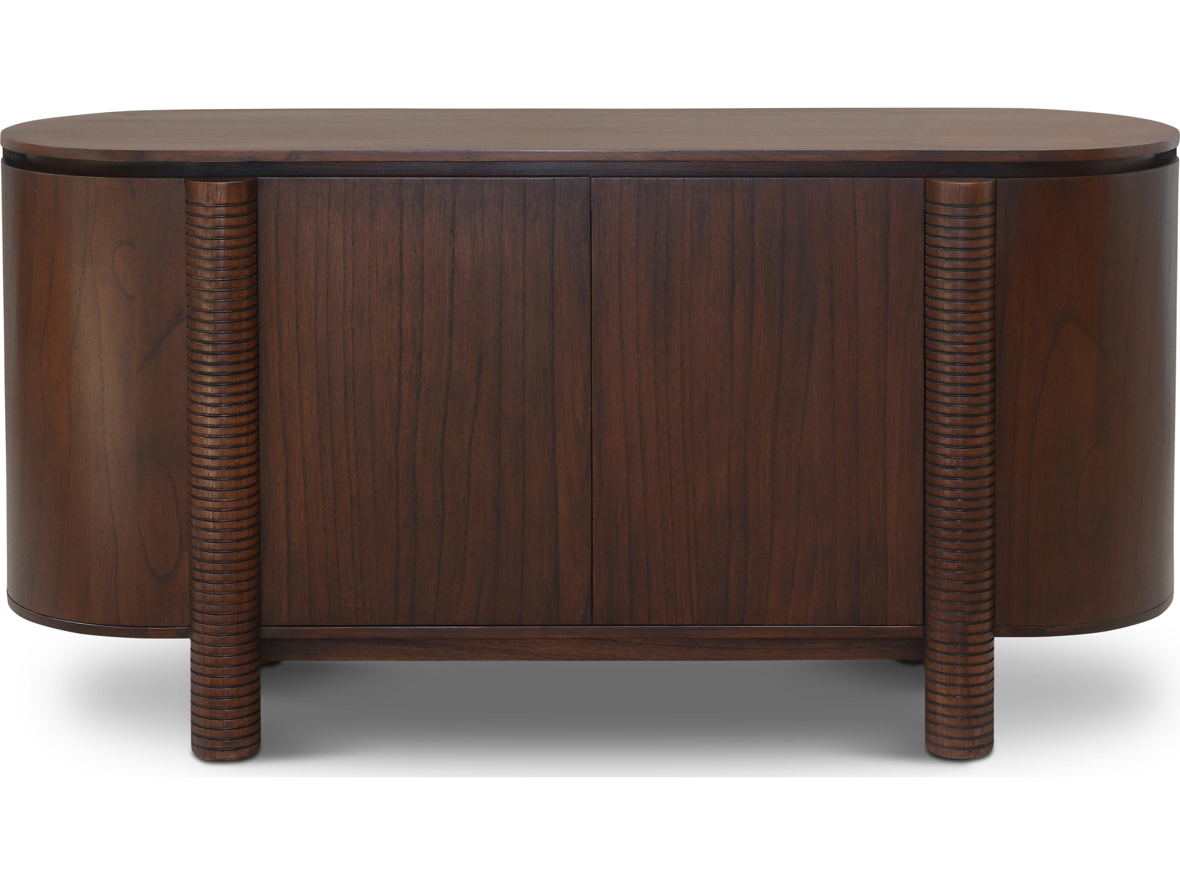 Urbia Luna 63" Mindi Wood Roasted Coffee Sideboard