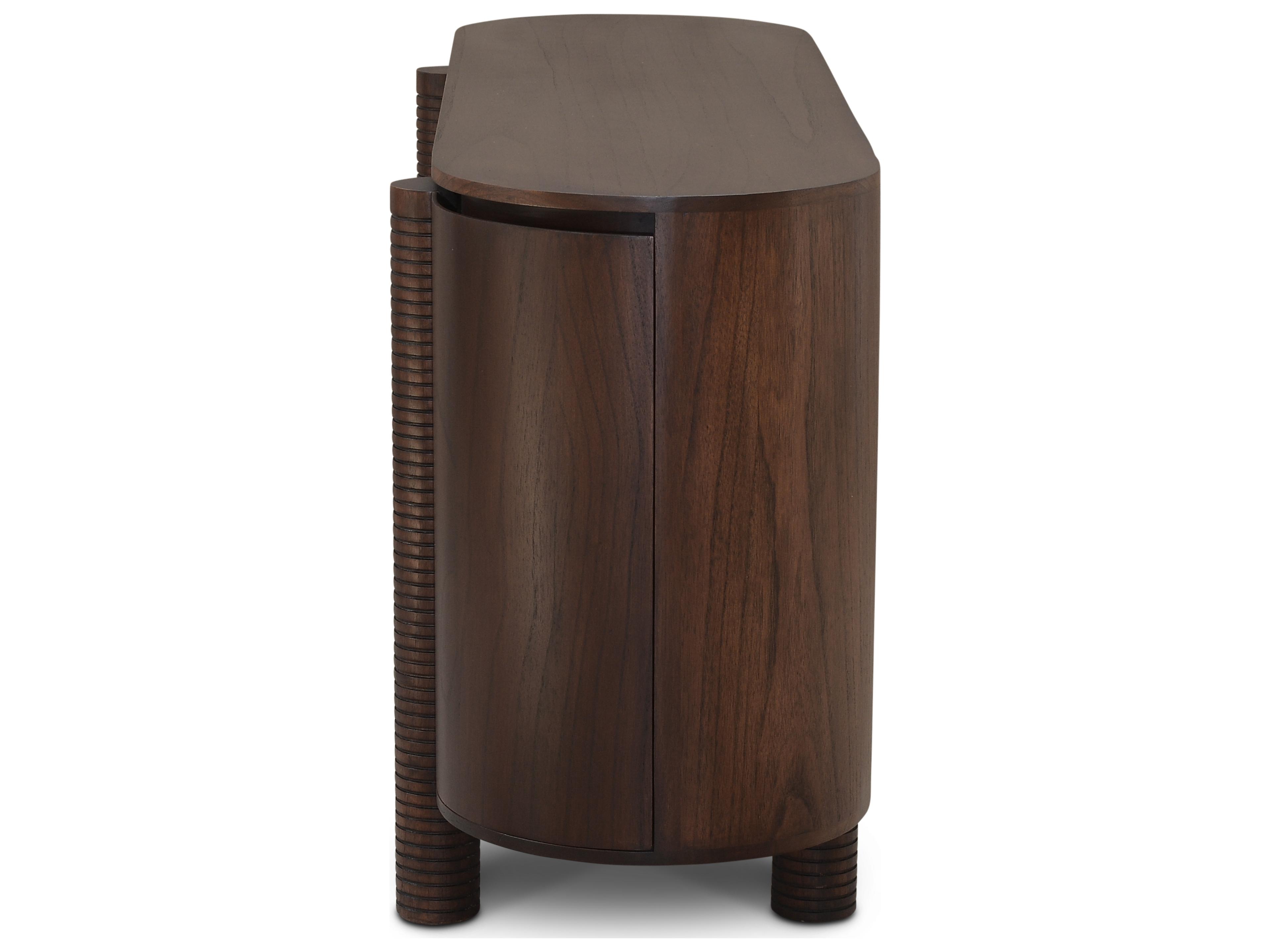 Urbia Luna 63" Mindi Wood Roasted Coffee Sideboard