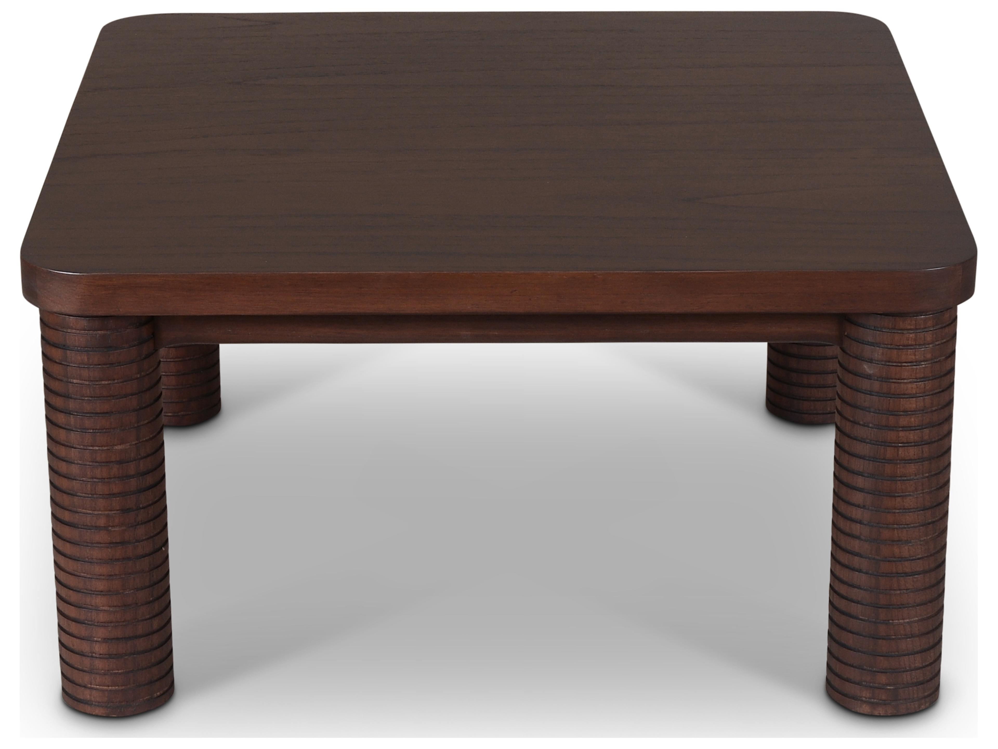 Urbia Luna Square Wood Roasted Coffee Table