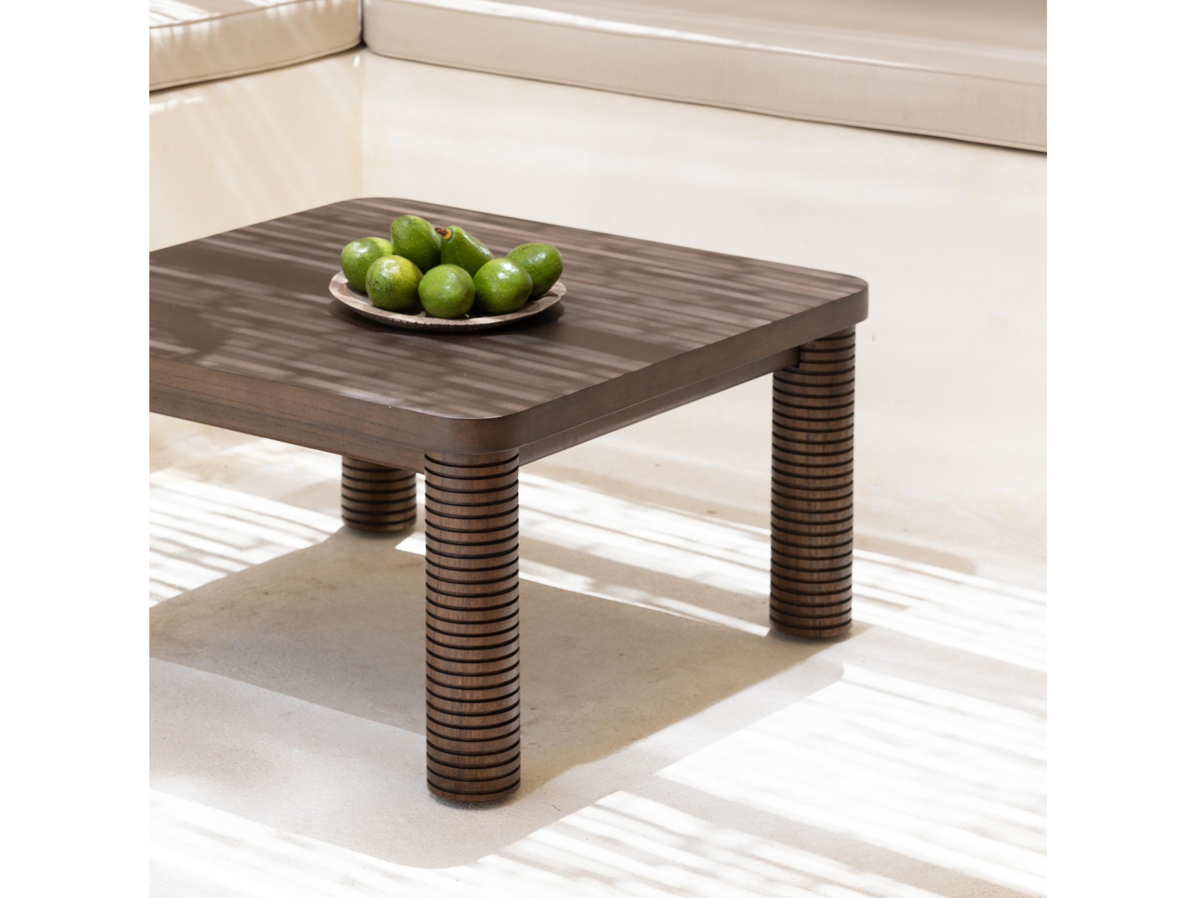 Urbia Luna Square Wood Roasted Coffee Table
