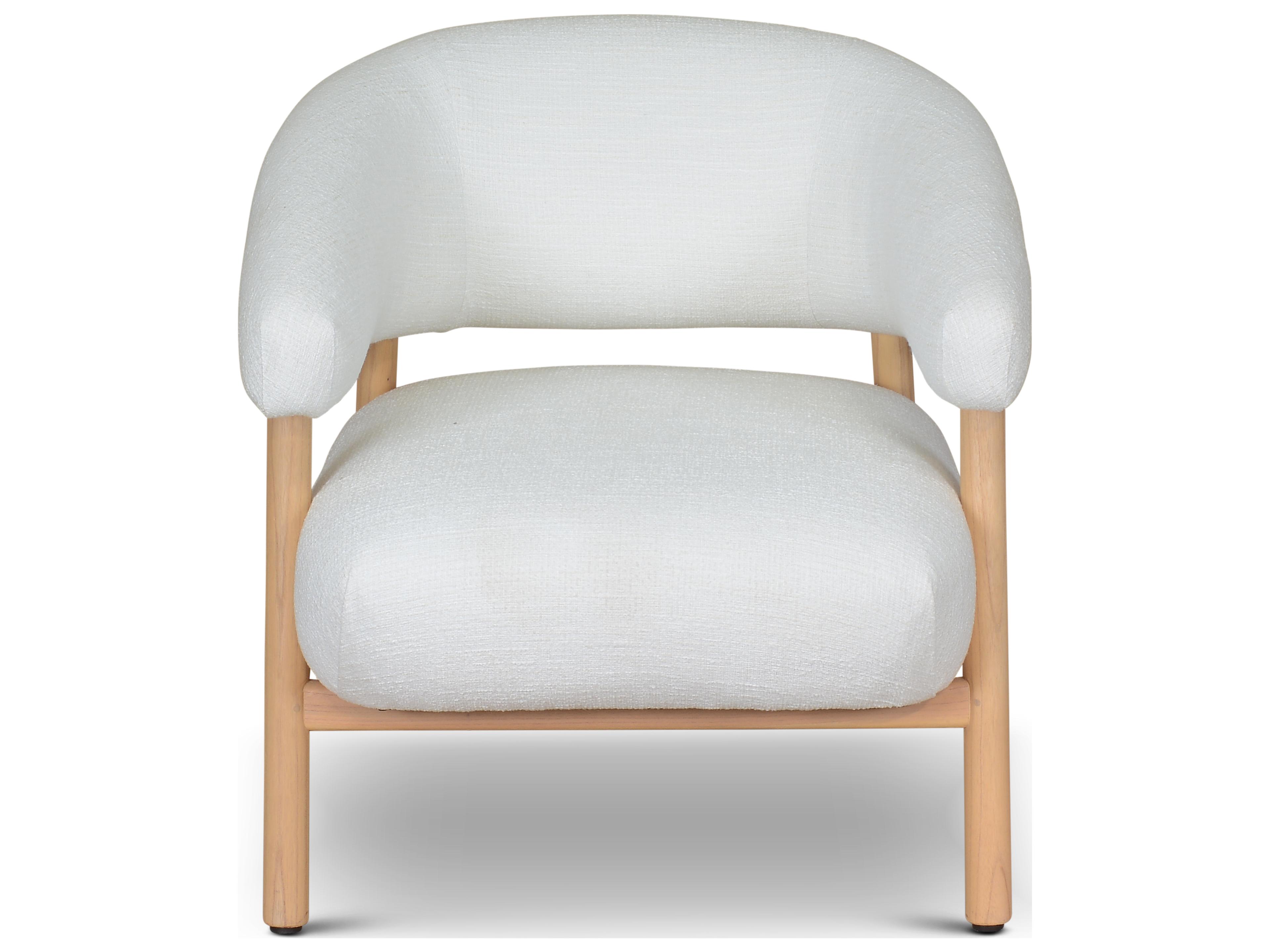 Urbia Mandy White Accent Chair