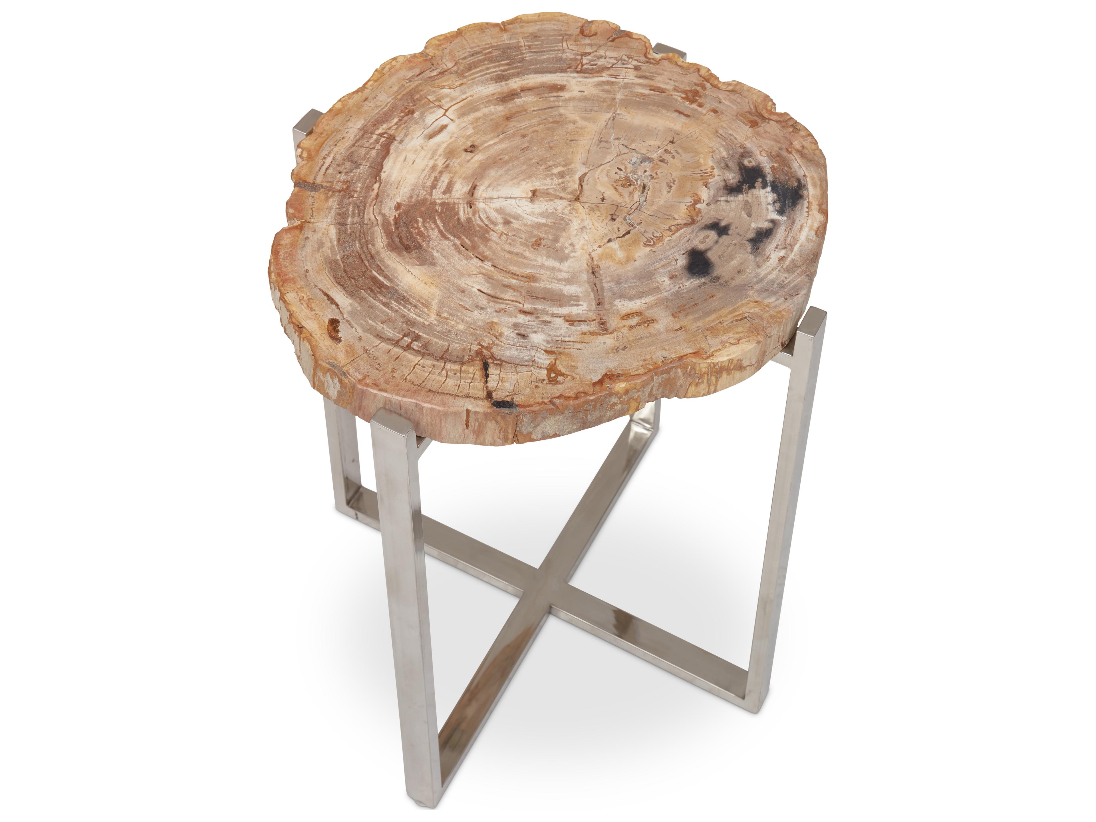 Urbia Relique Wood Natural Light End Table