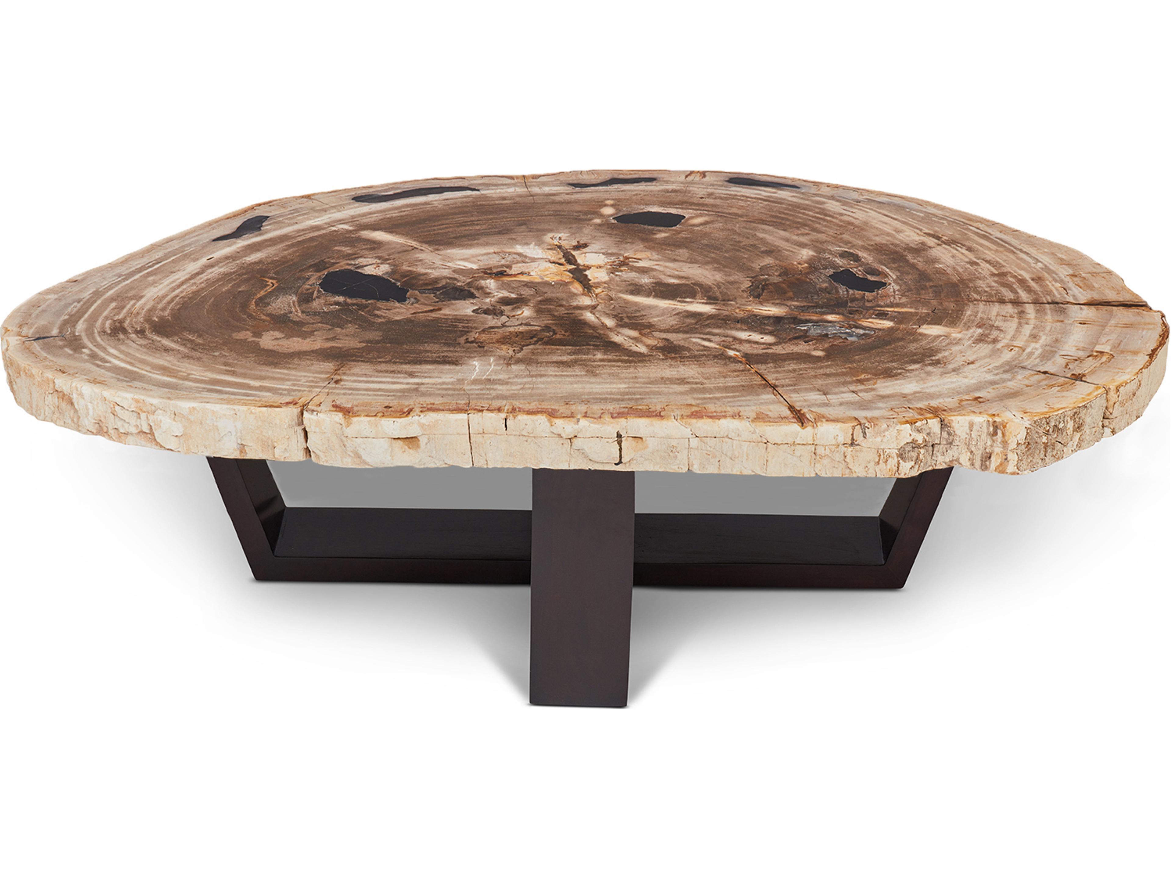 Urbia Relique Wood Natural Light Dark Brown Coffee Table