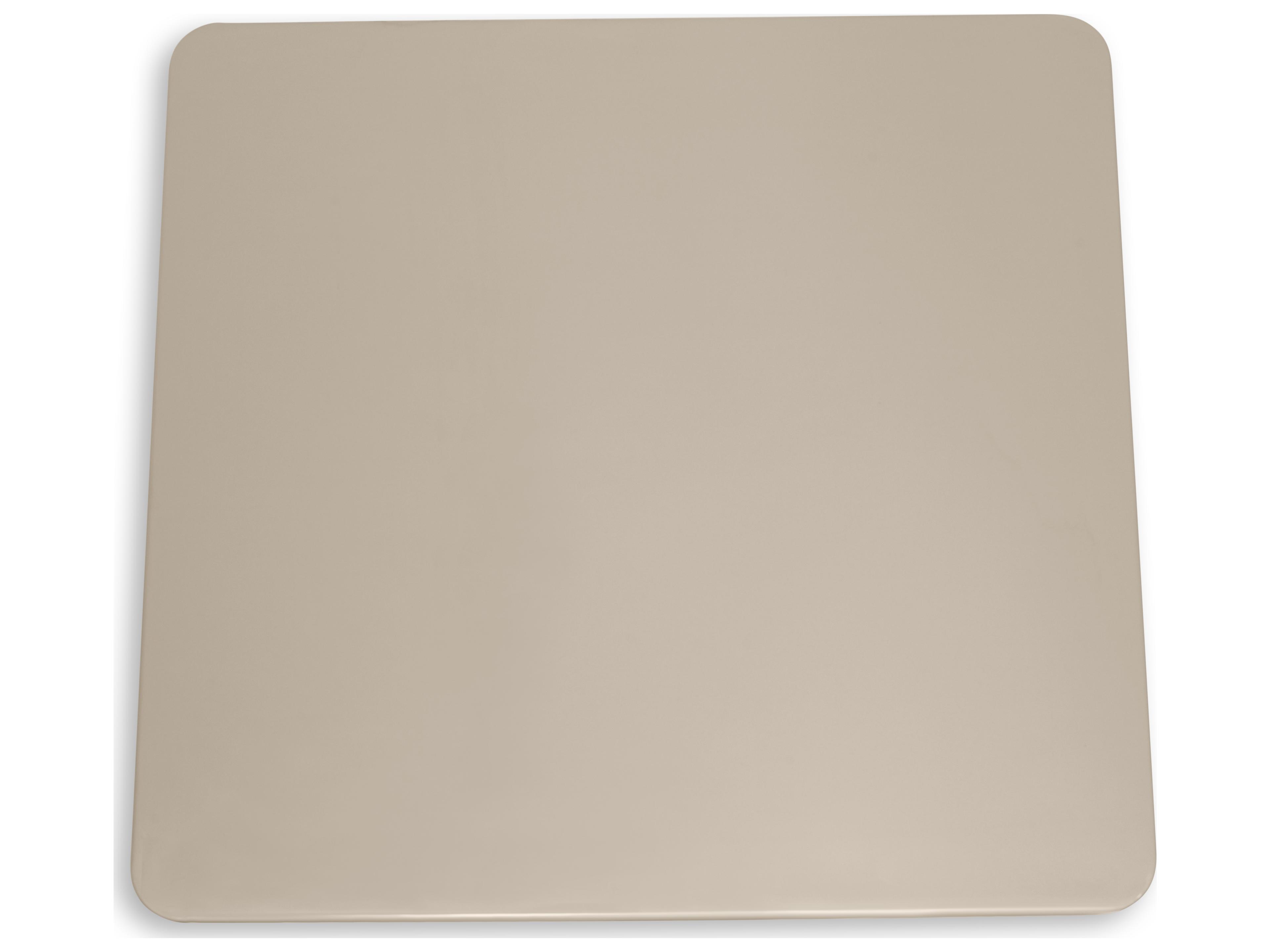 Urbia Alessia Square Metal Latte Taupe Coffee Table