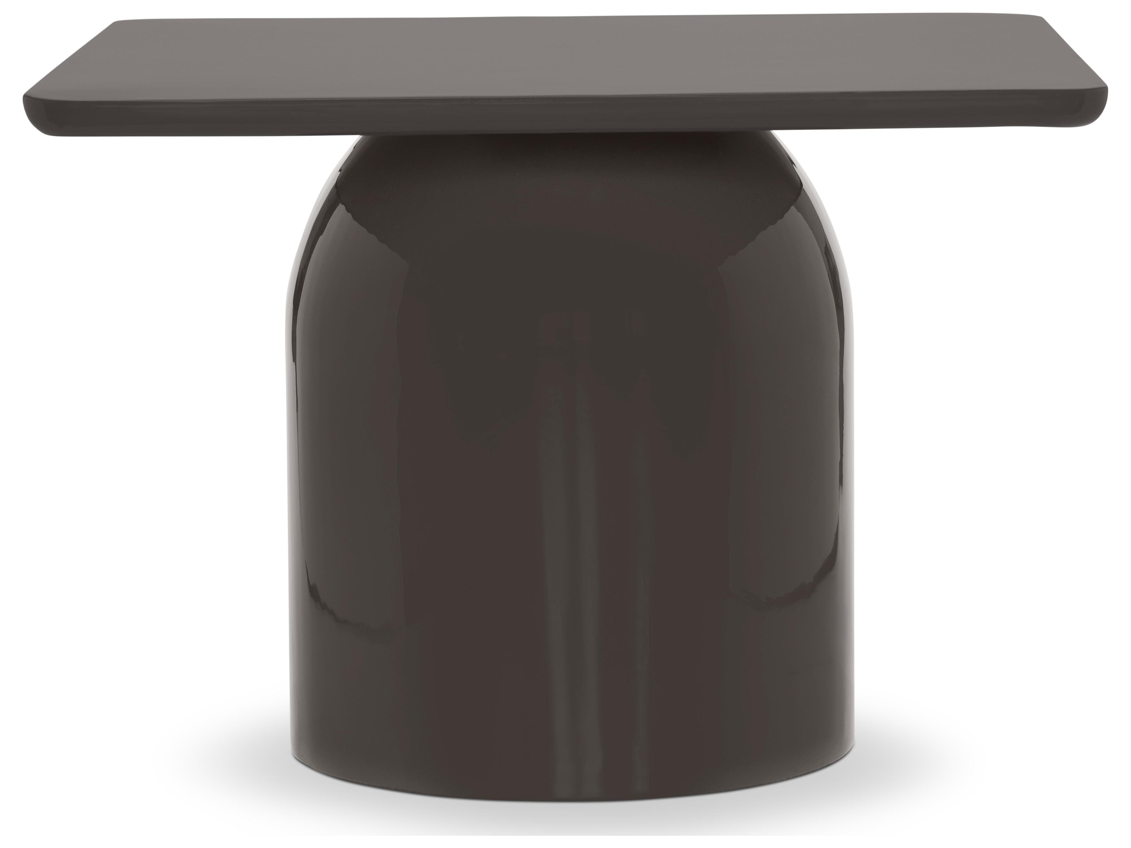 Urbia Alessia Square Metal Deep Umber Brown Coffee Table
