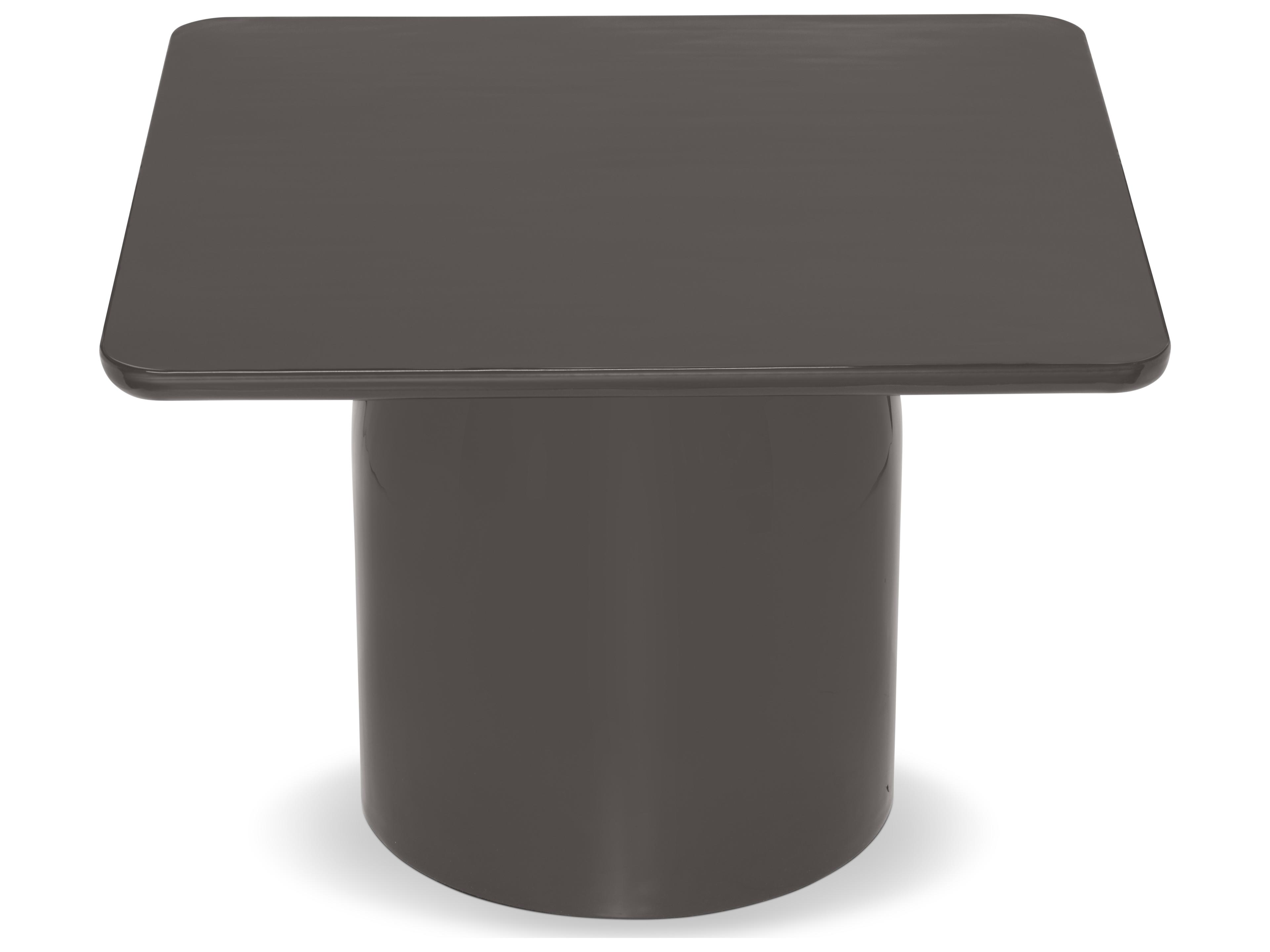 Urbia Alessia Square Metal Deep Umber Brown Coffee Table