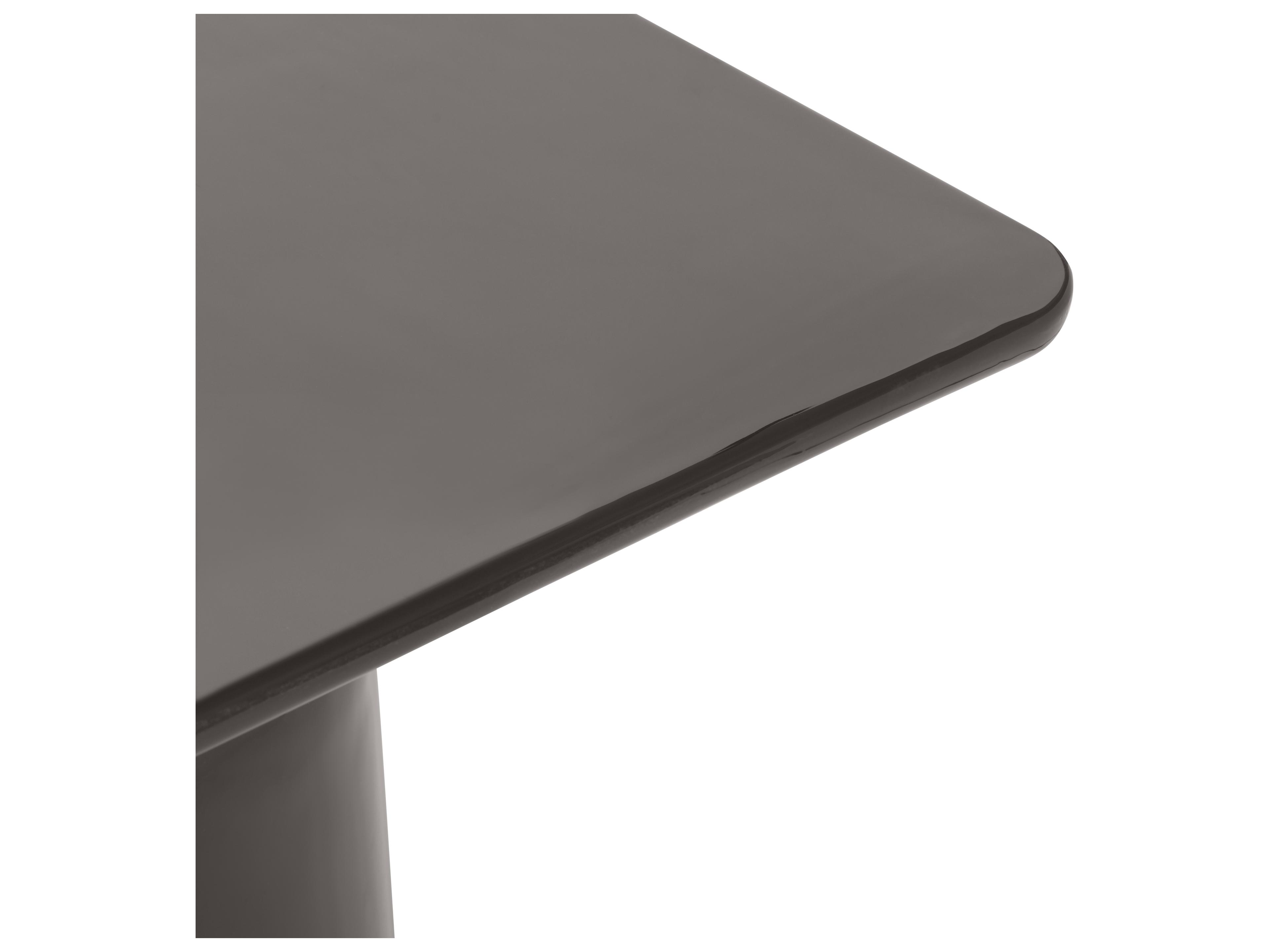 Urbia Alessia Square Metal Deep Umber Brown Coffee Table