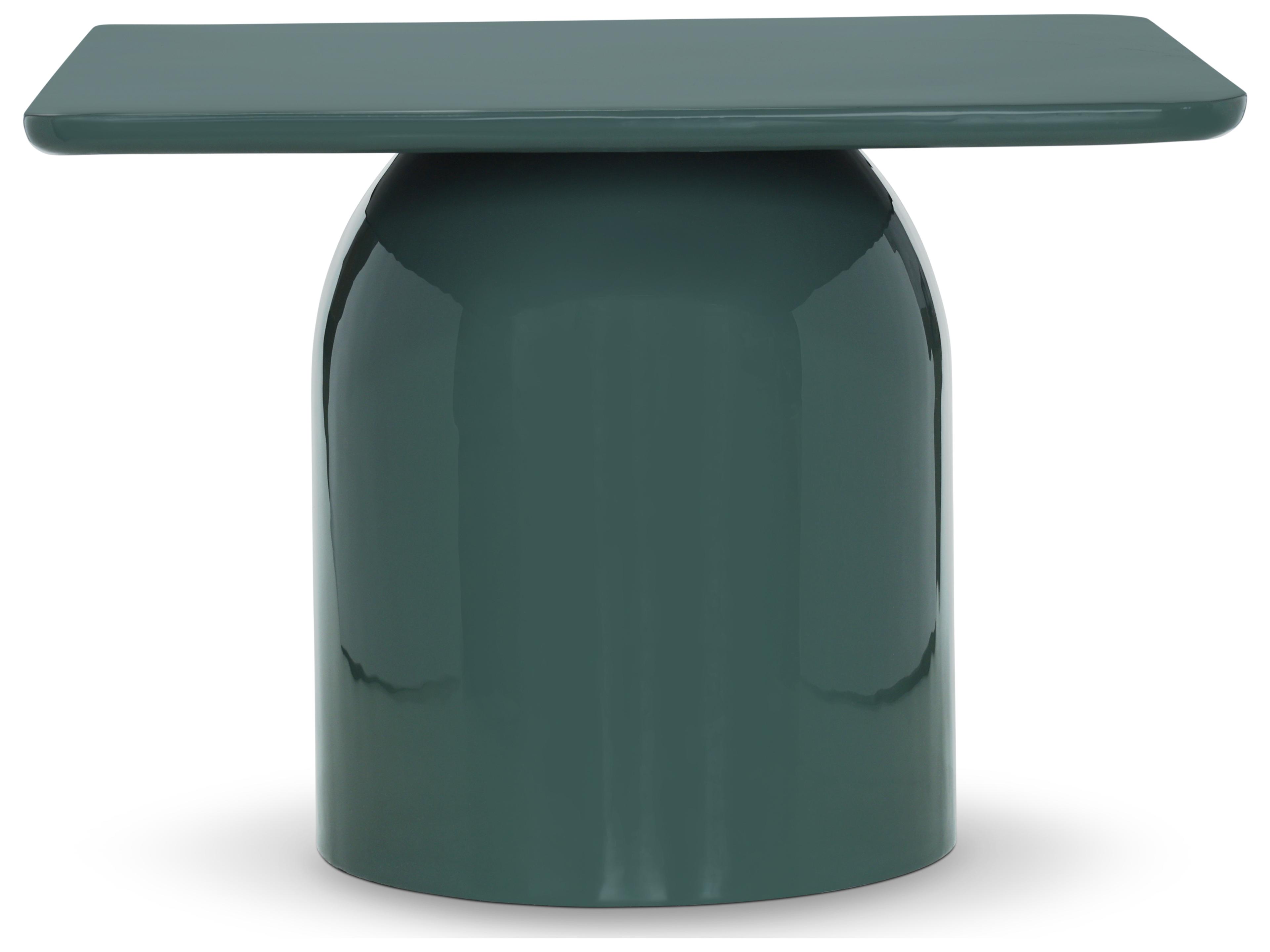 Urbia Alessia Square Metal Obsidian Green Coffee Table