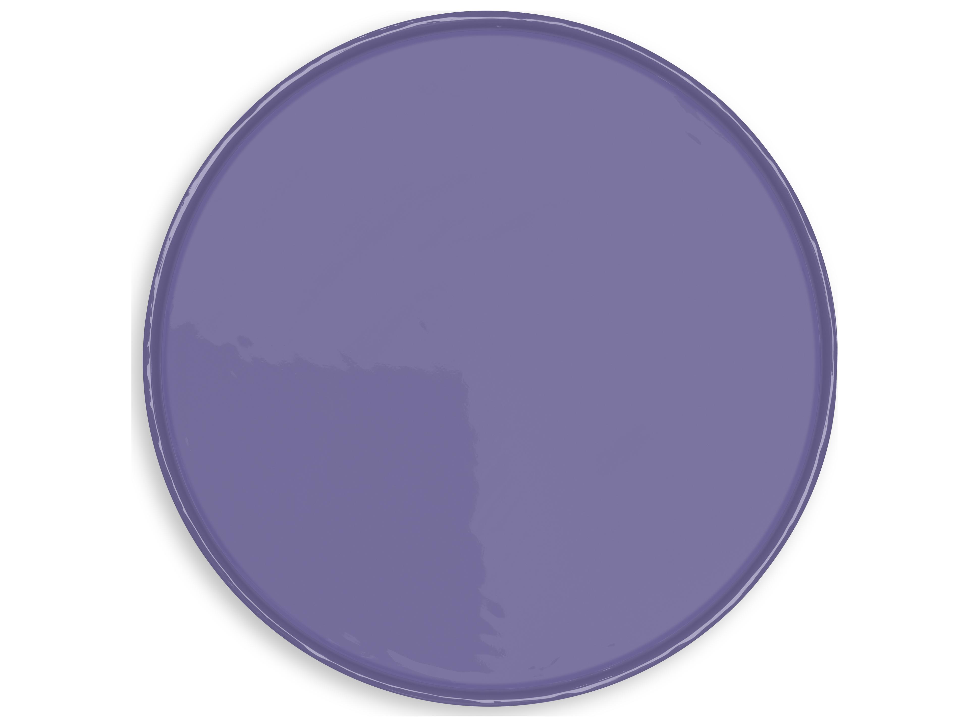 Urbia Sabine Round Metal Lavender Purple Coffee Table