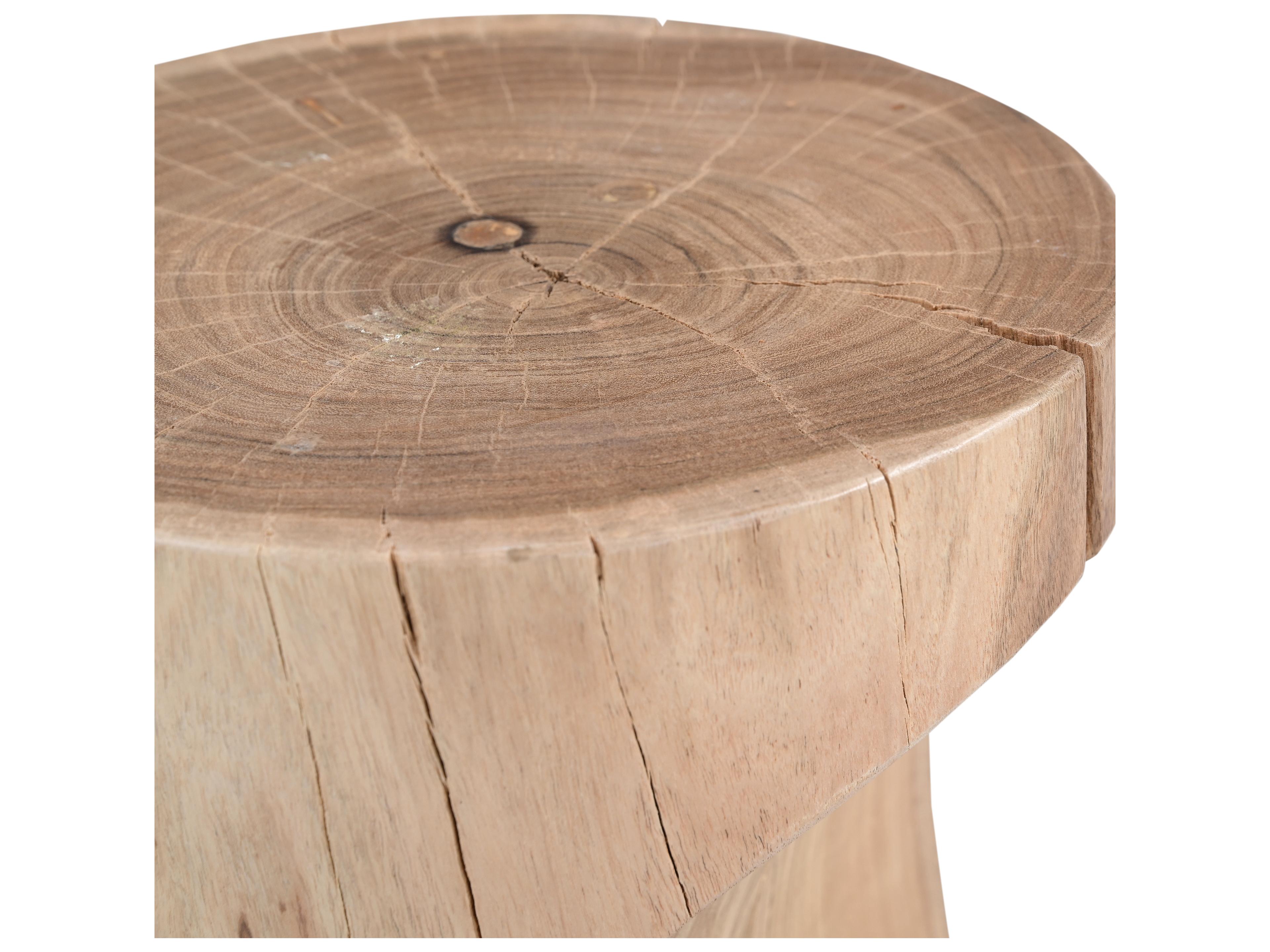 Urbia Naturals Prisana Natural Beige Accent Stool