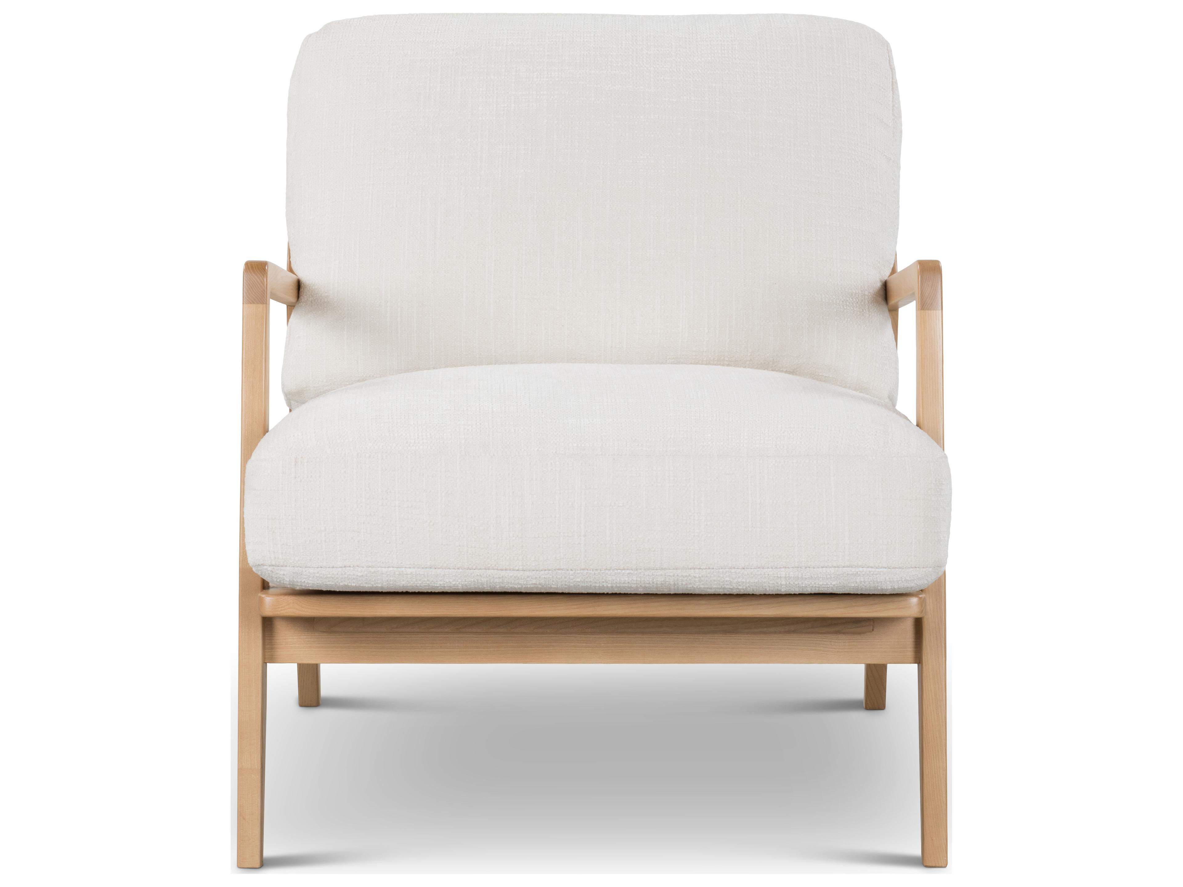 Urbia Carmelo Oak Upholstered Accent Chair