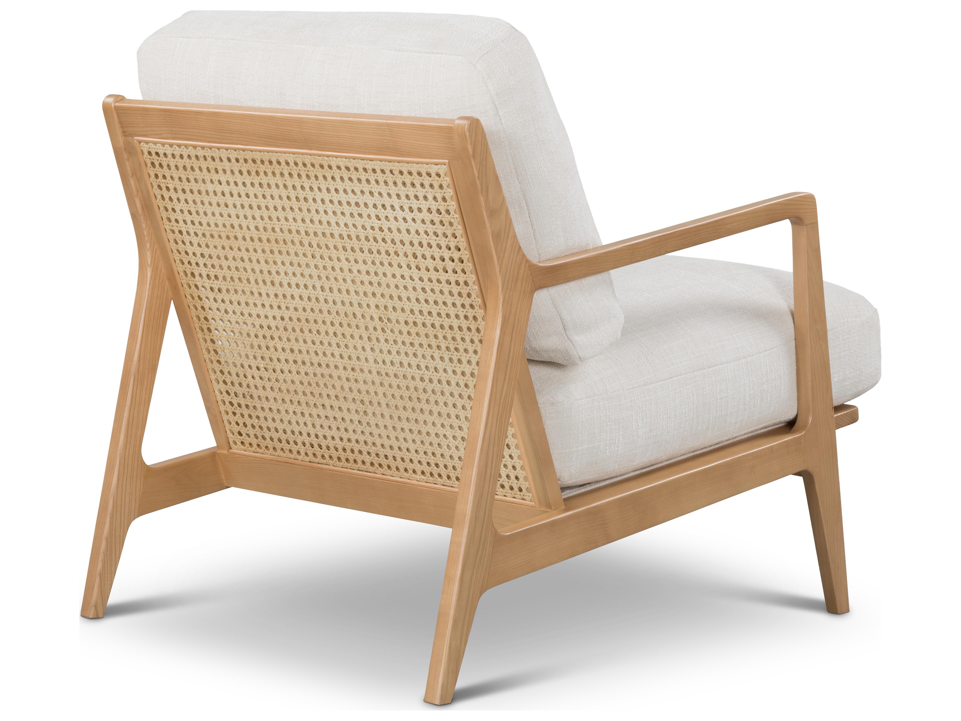 Urbia Carmelo Oak Upholstered Accent Chair