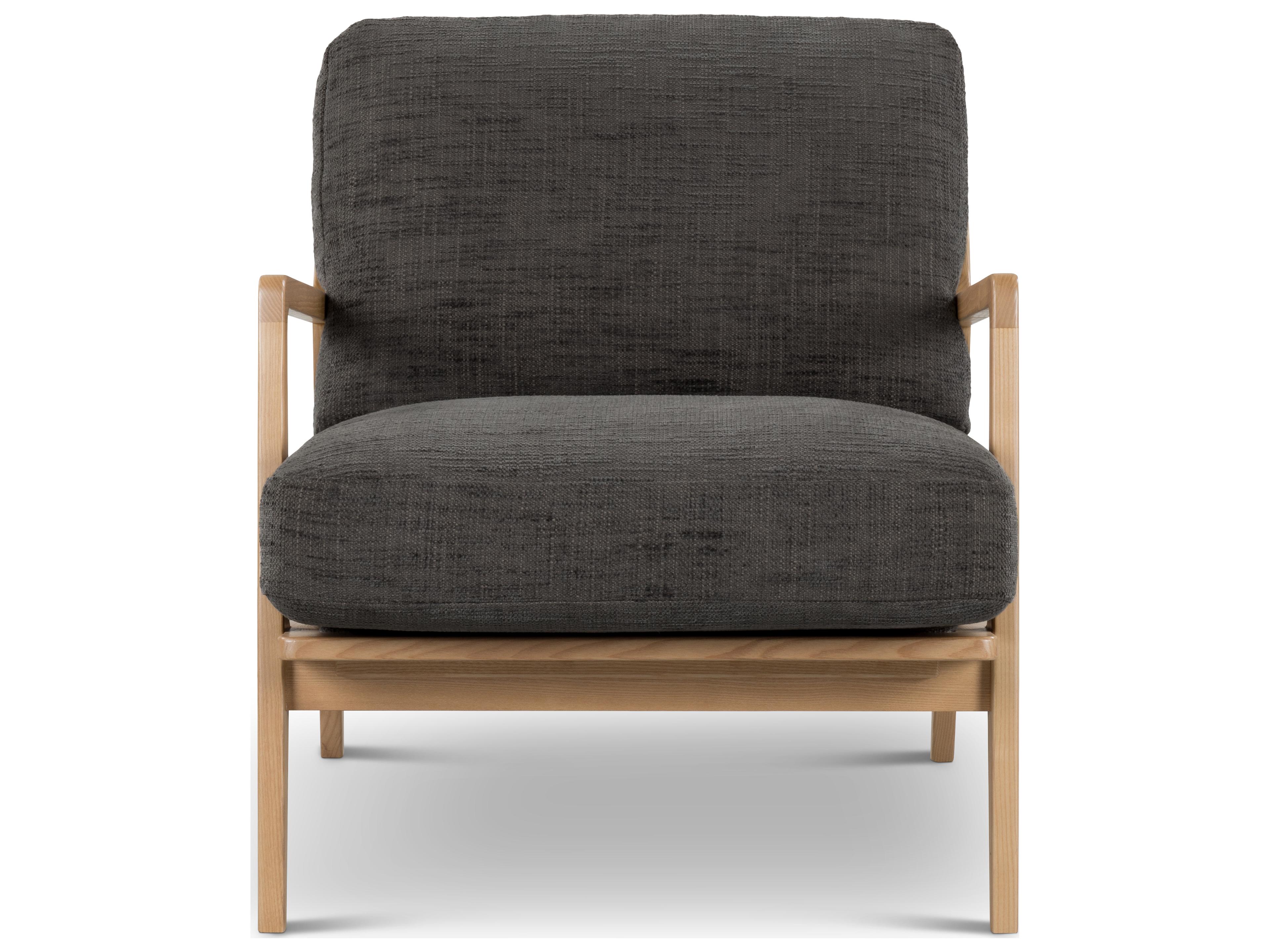 Urbia Carmelo Oak Upholstered Accent Chair