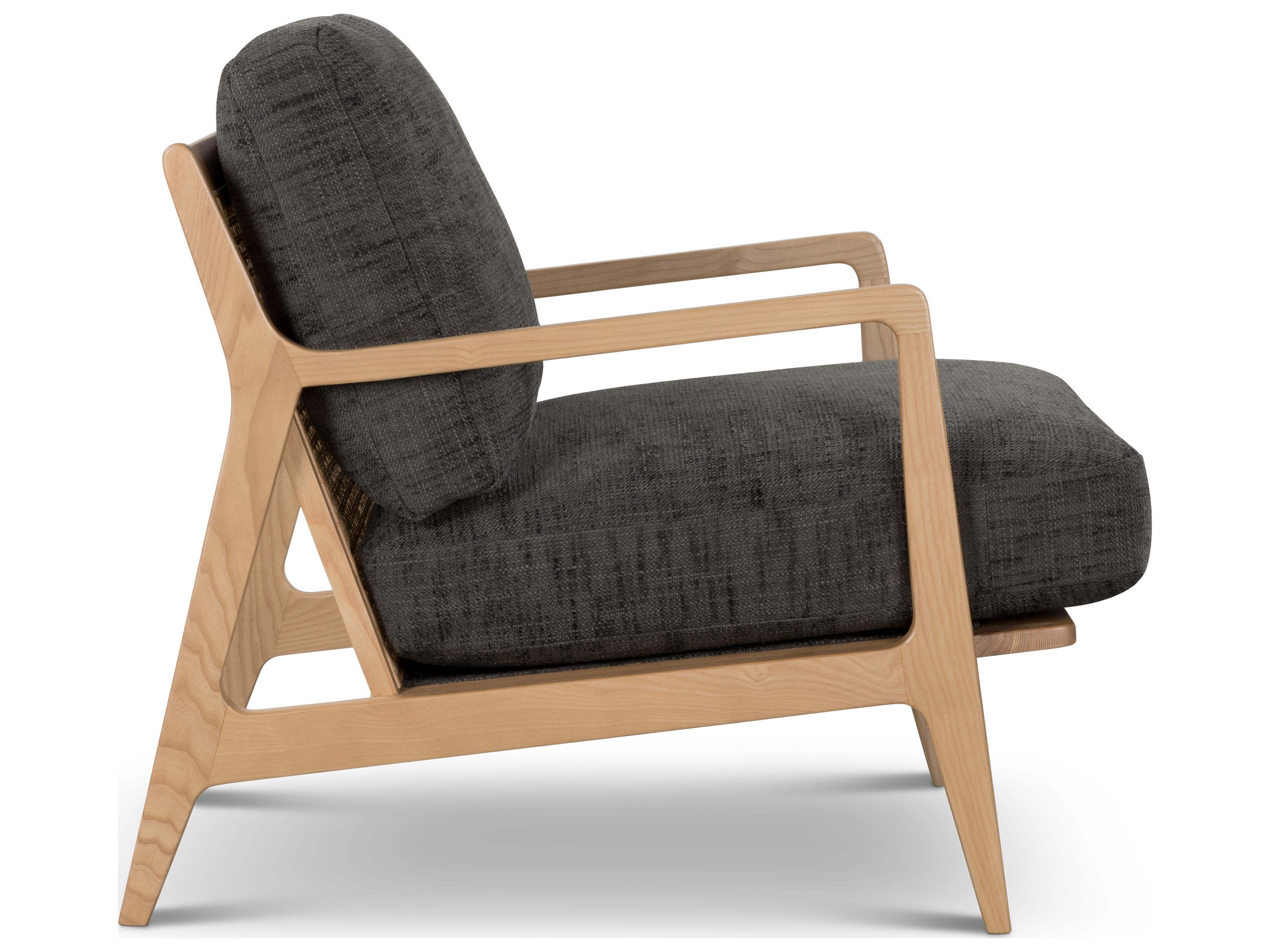 Urbia Carmelo Oak Upholstered Accent Chair