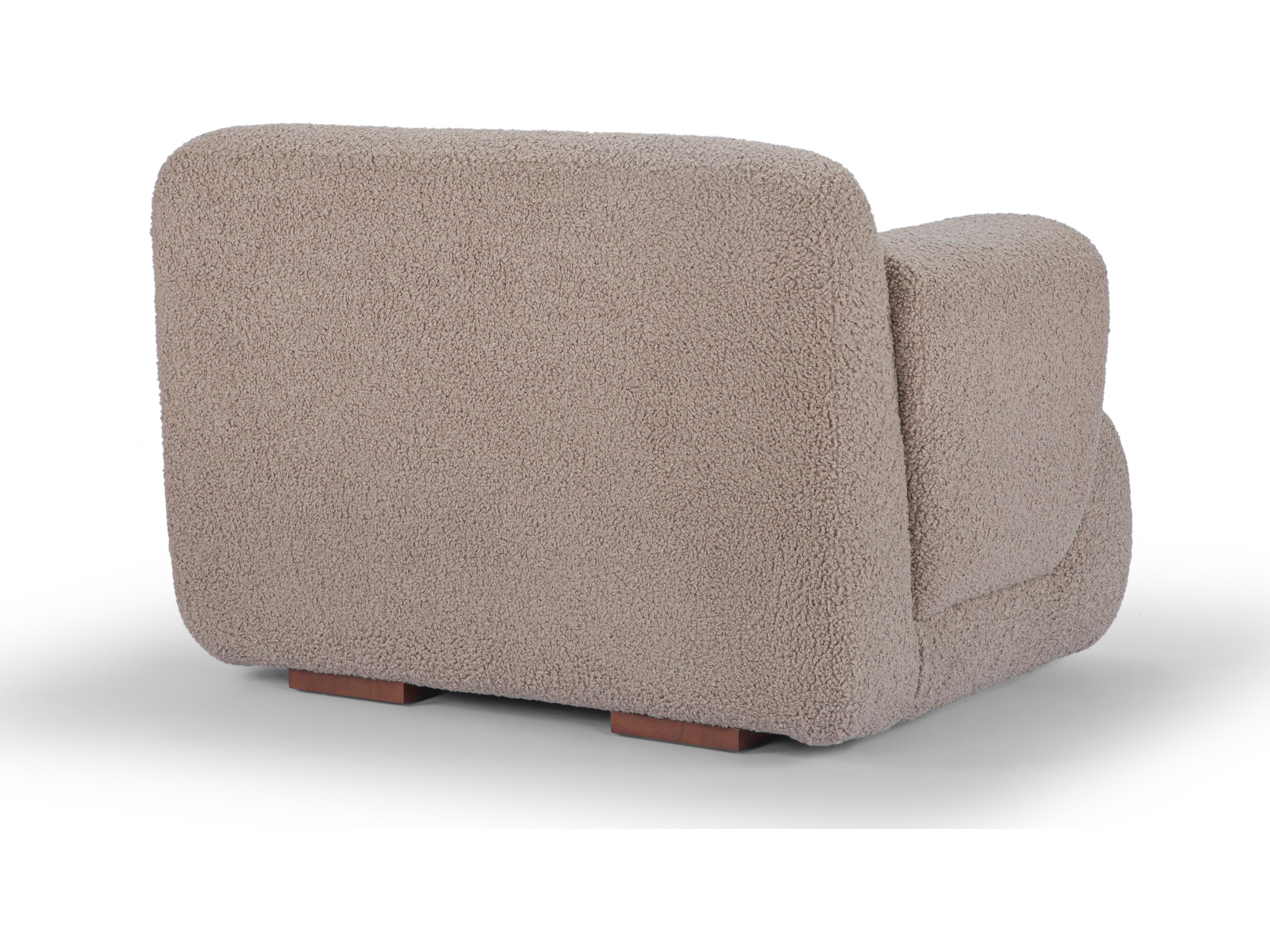 Urbia Metro Brown Accent Chair Kuma