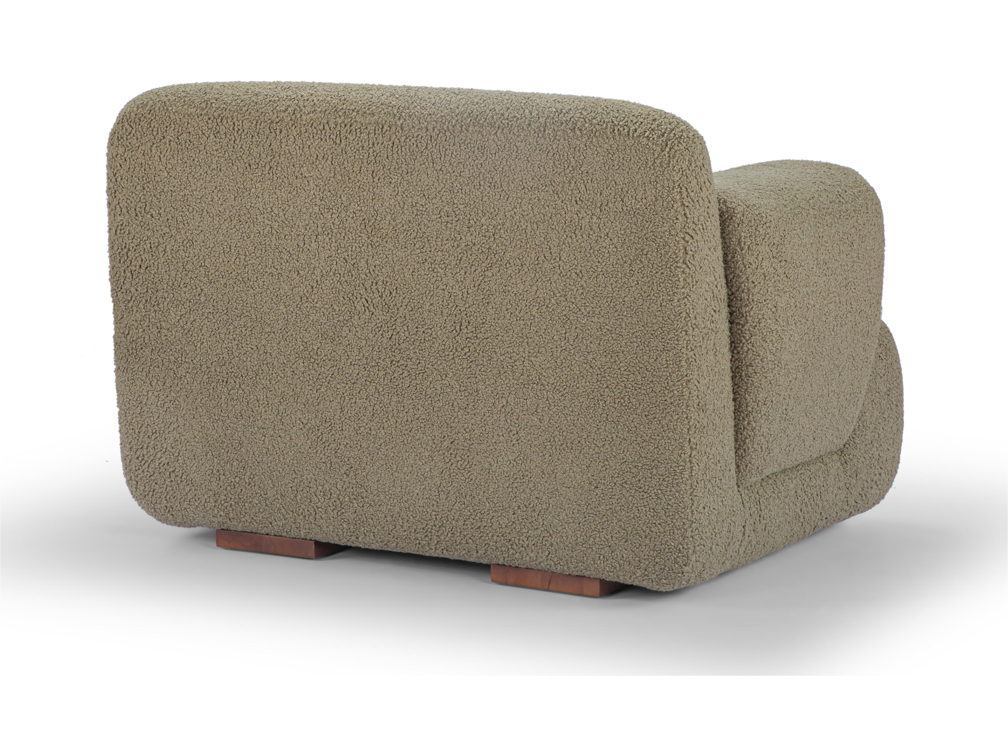 Urbia Metro Green Accent Chair Kuma