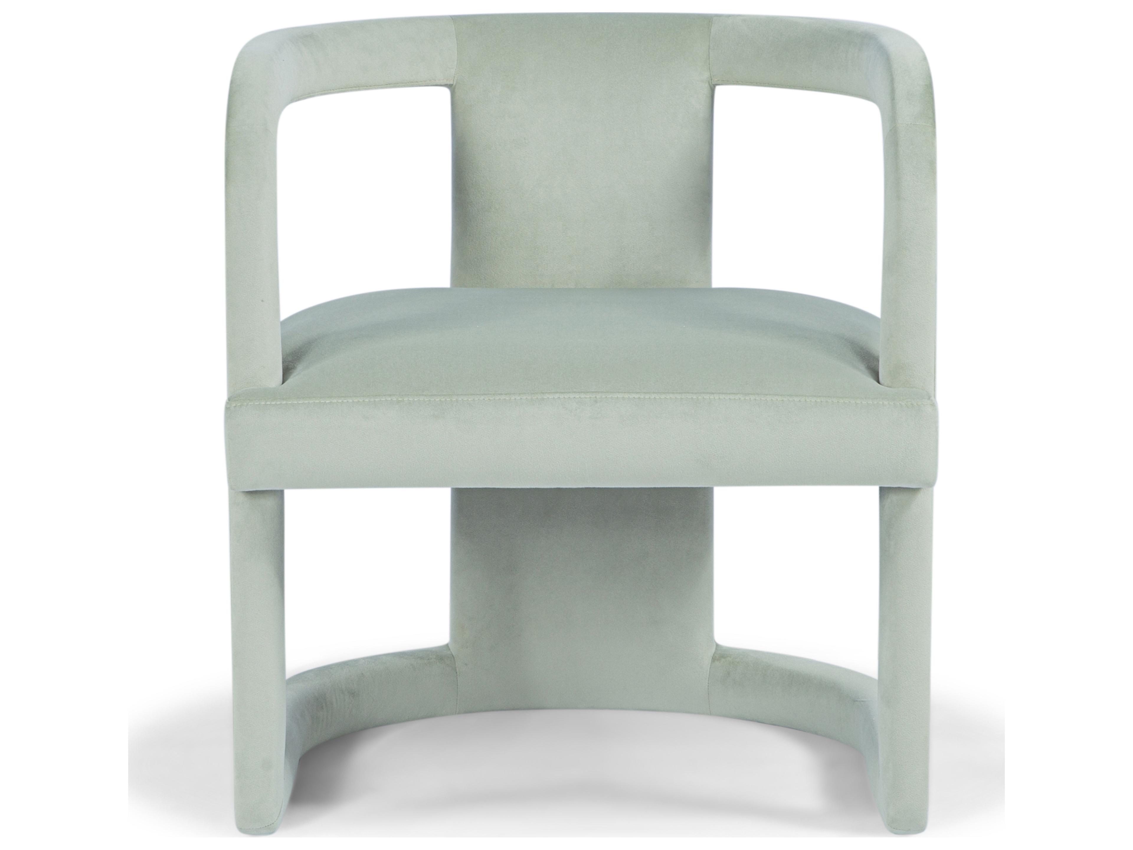 Urbia Metro Green Velvet Accent Chair