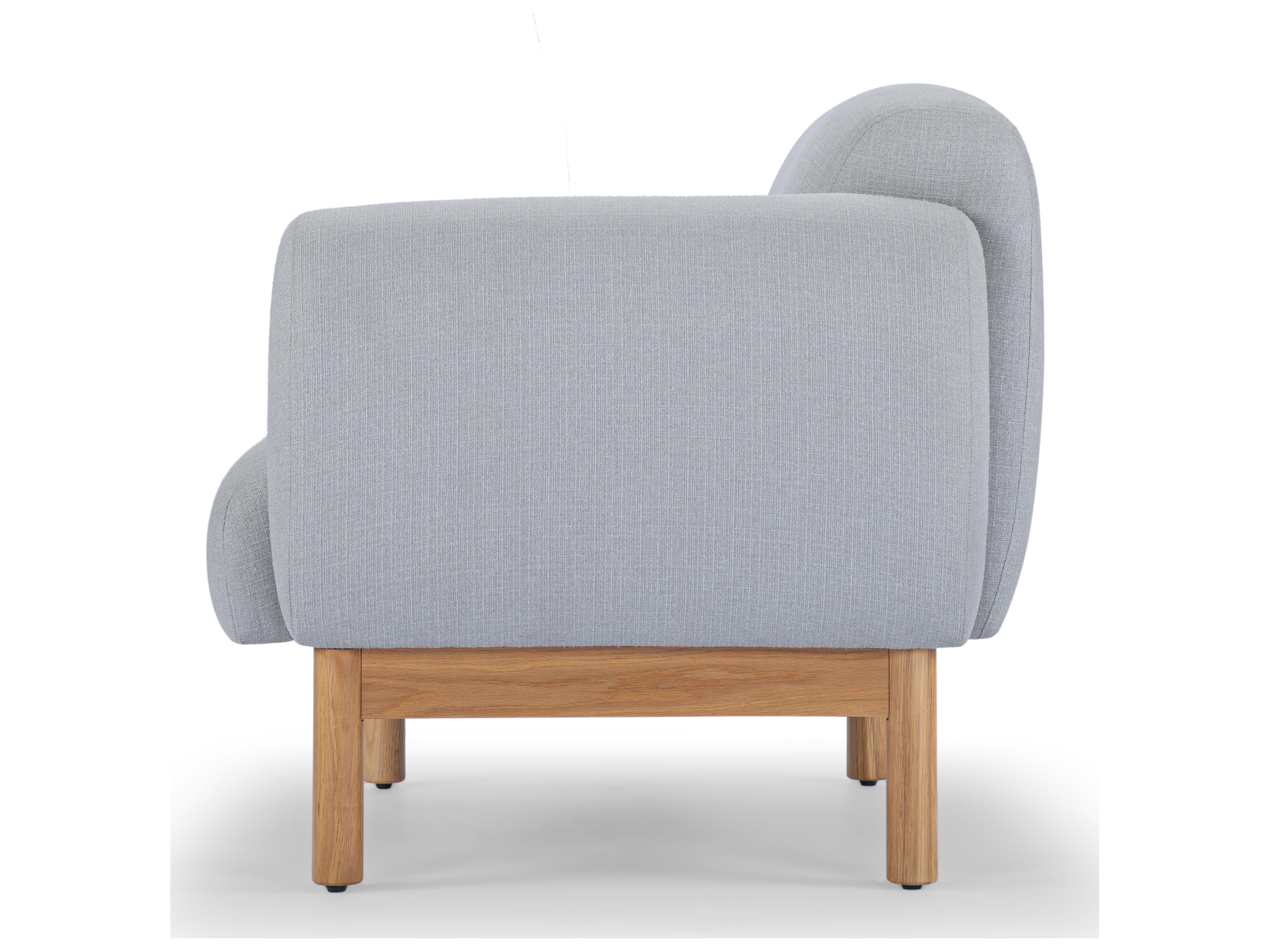 Urbia Metro Gray Accent Chair Tulum
