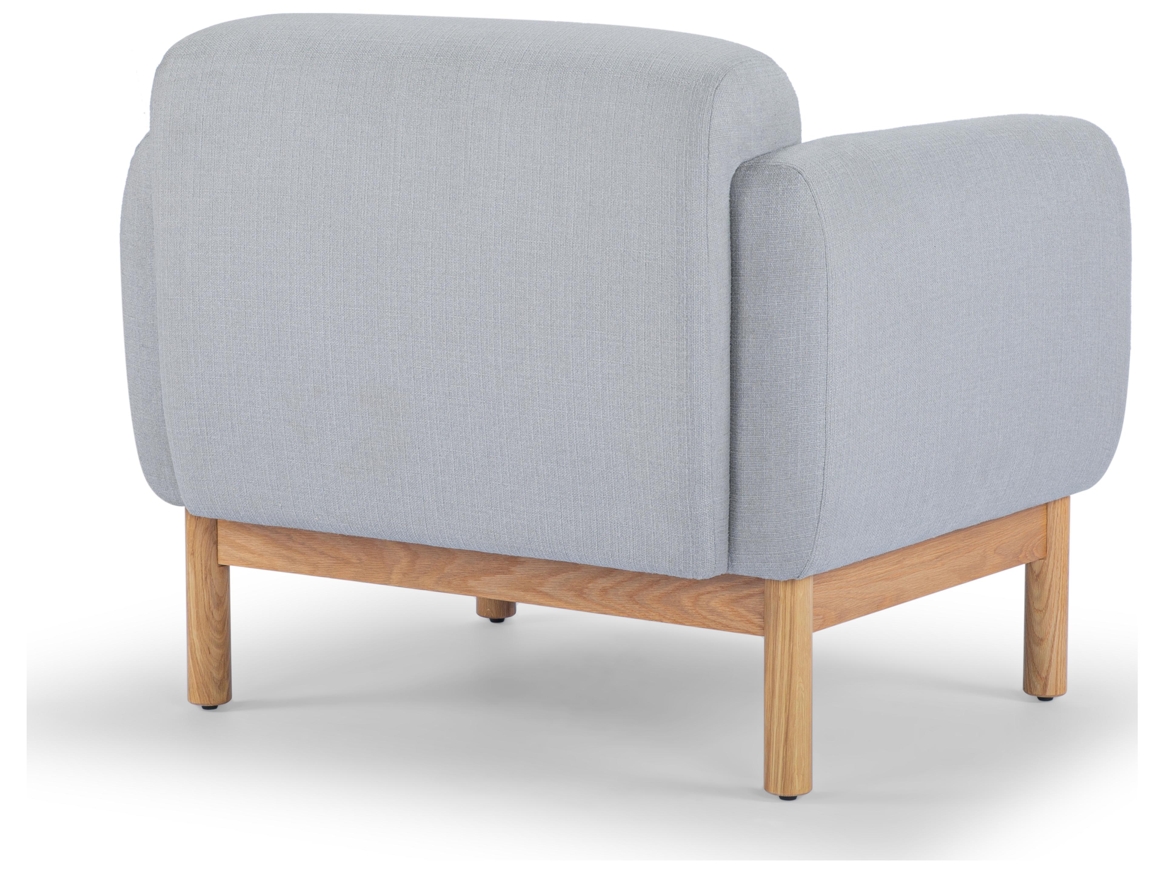 Urbia Metro Gray Accent Chair Tulum