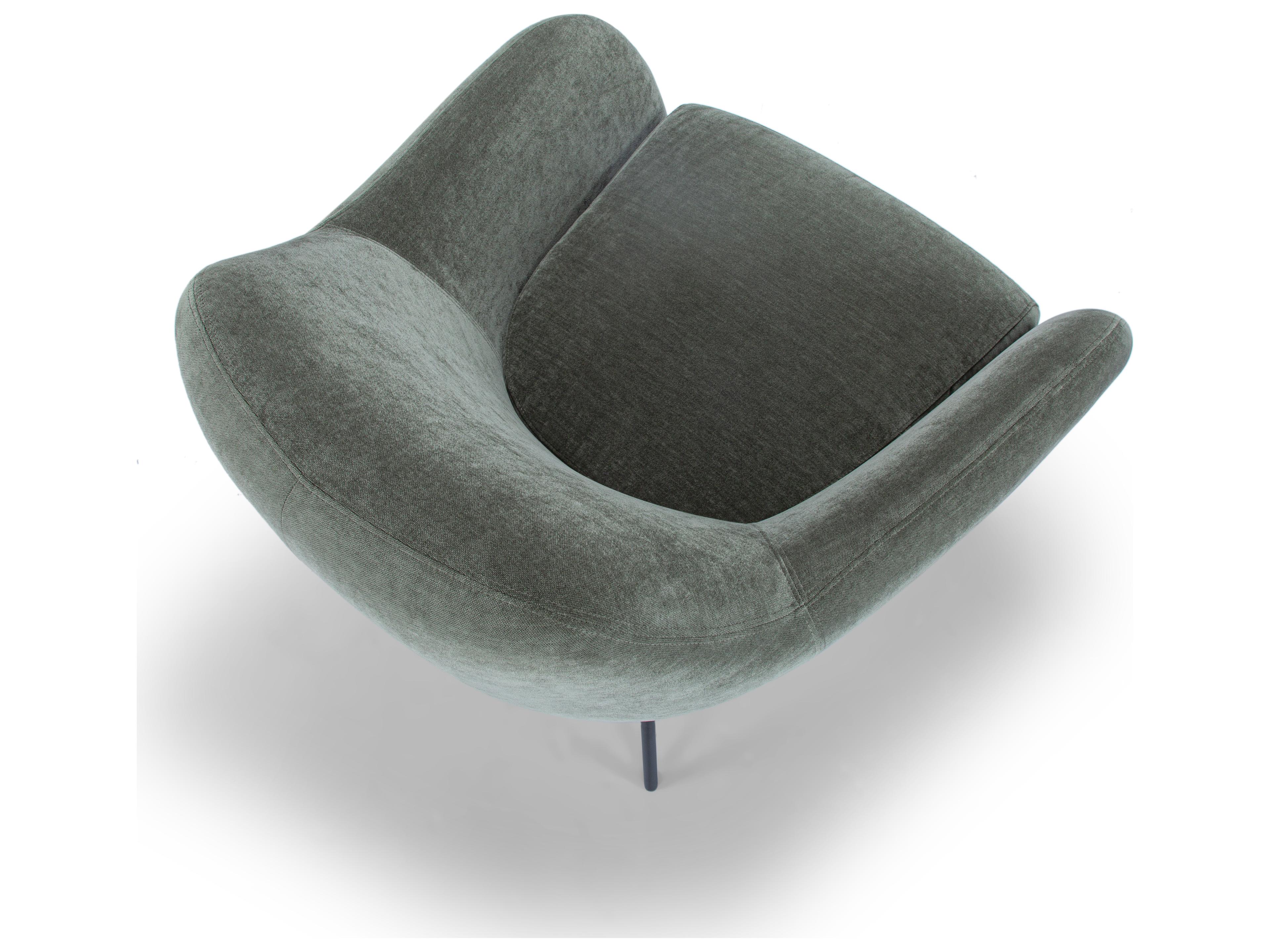 Urbia Metro Green Accent Chair Zurich