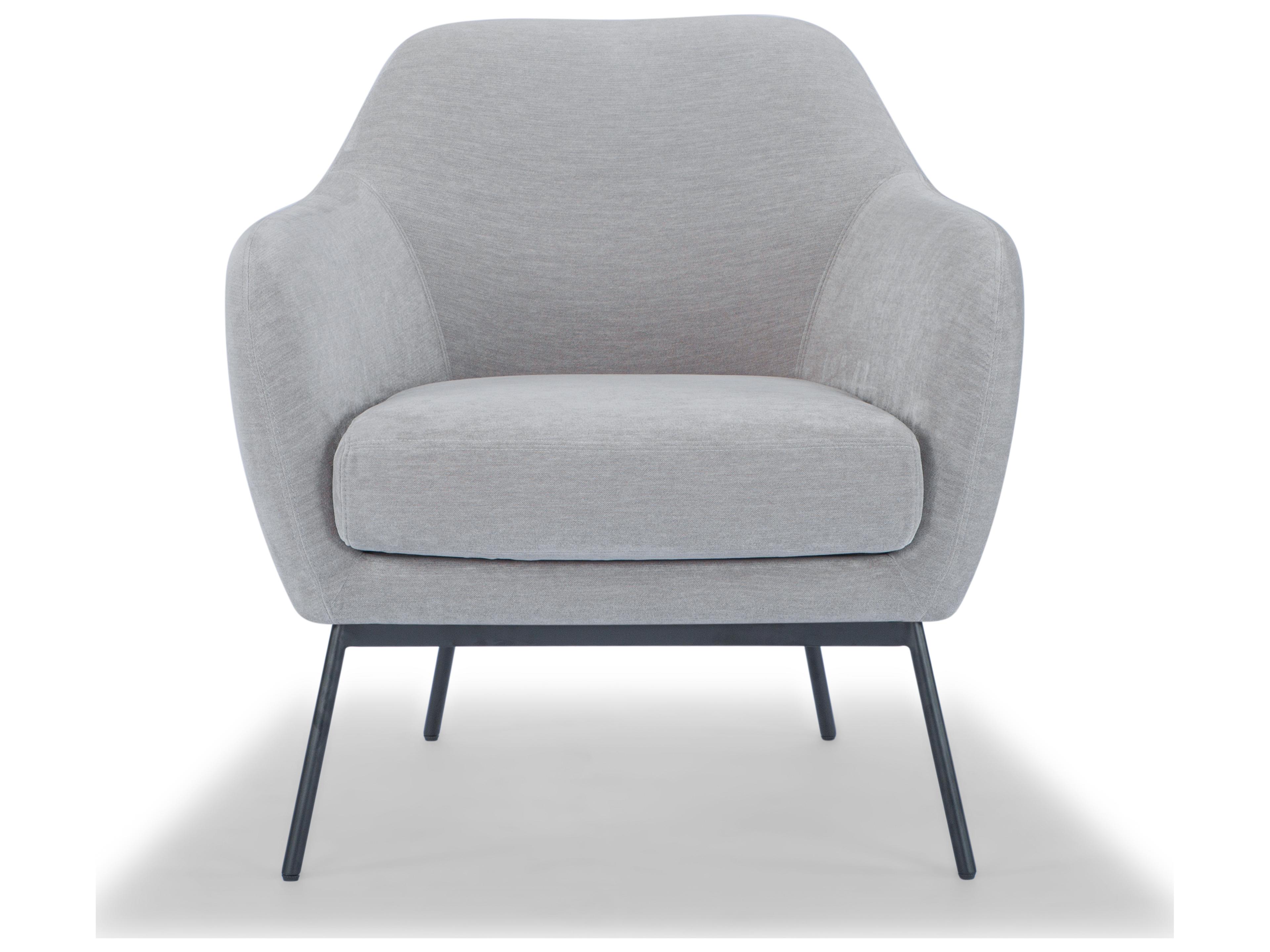 Urbia Metro Gray Accent Chair Zurich