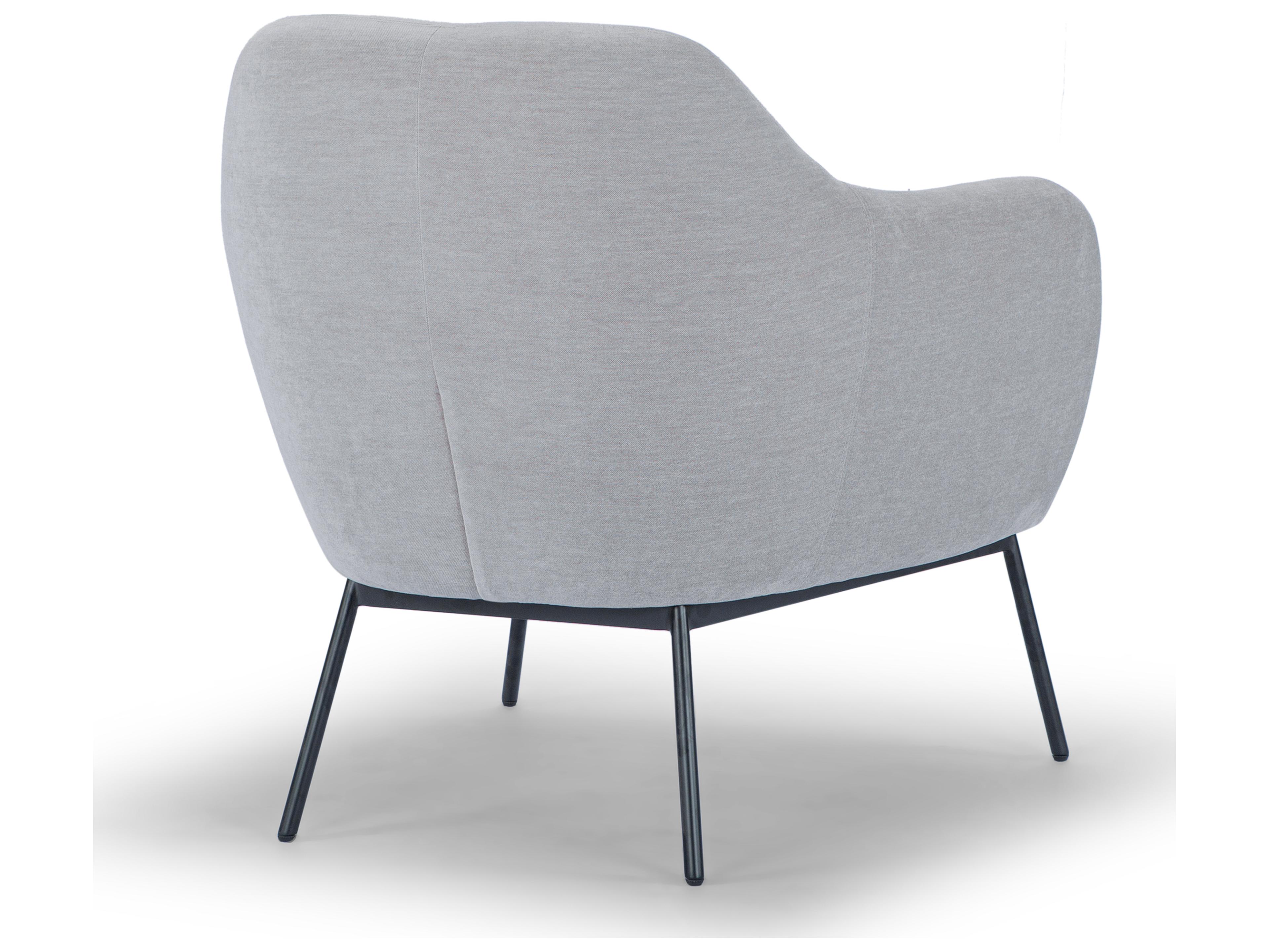 Urbia Metro Gray Accent Chair Zurich