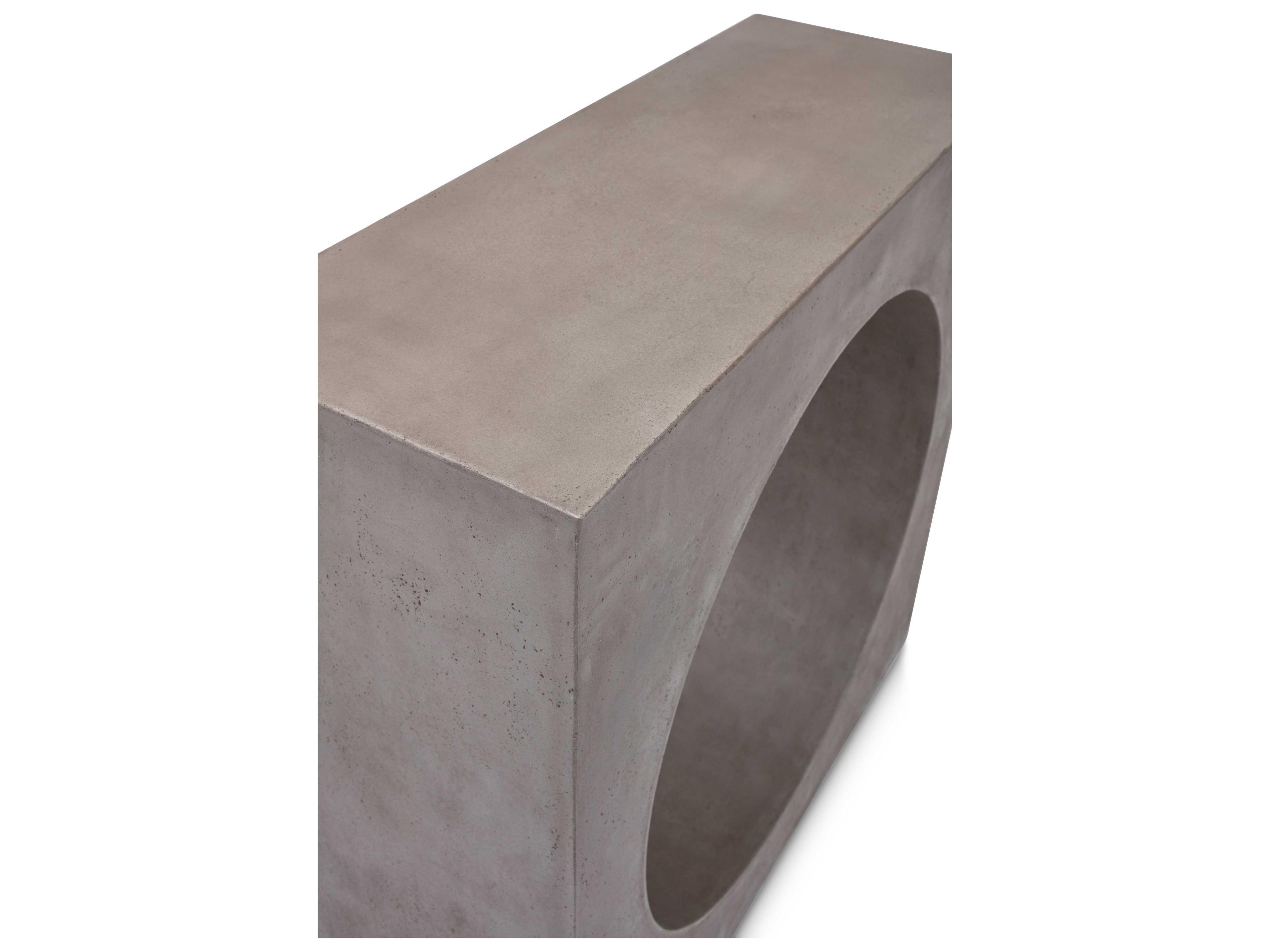 Urbia Avva Rectangular Concrete Console Table
